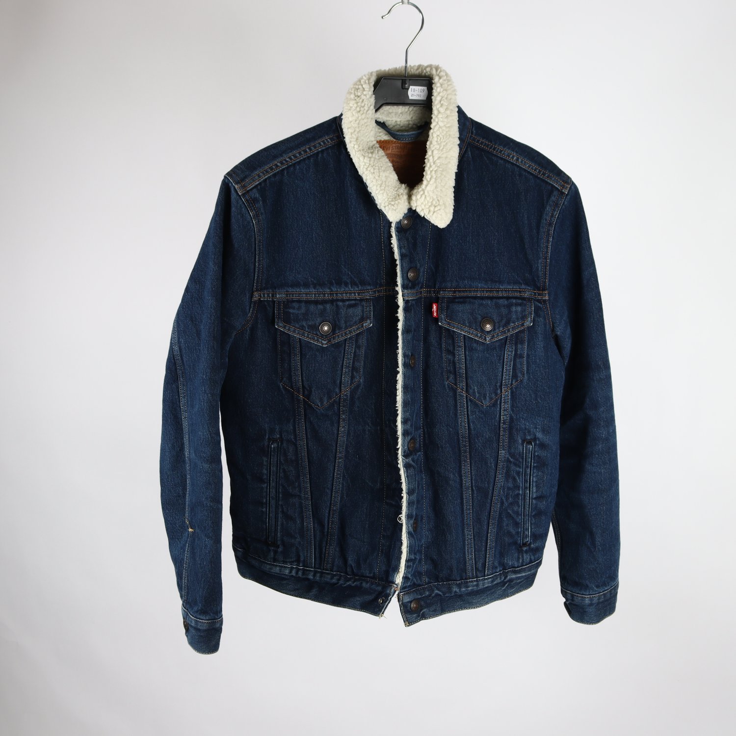 Fodrad jeansjacka, Levi’s, stl. M