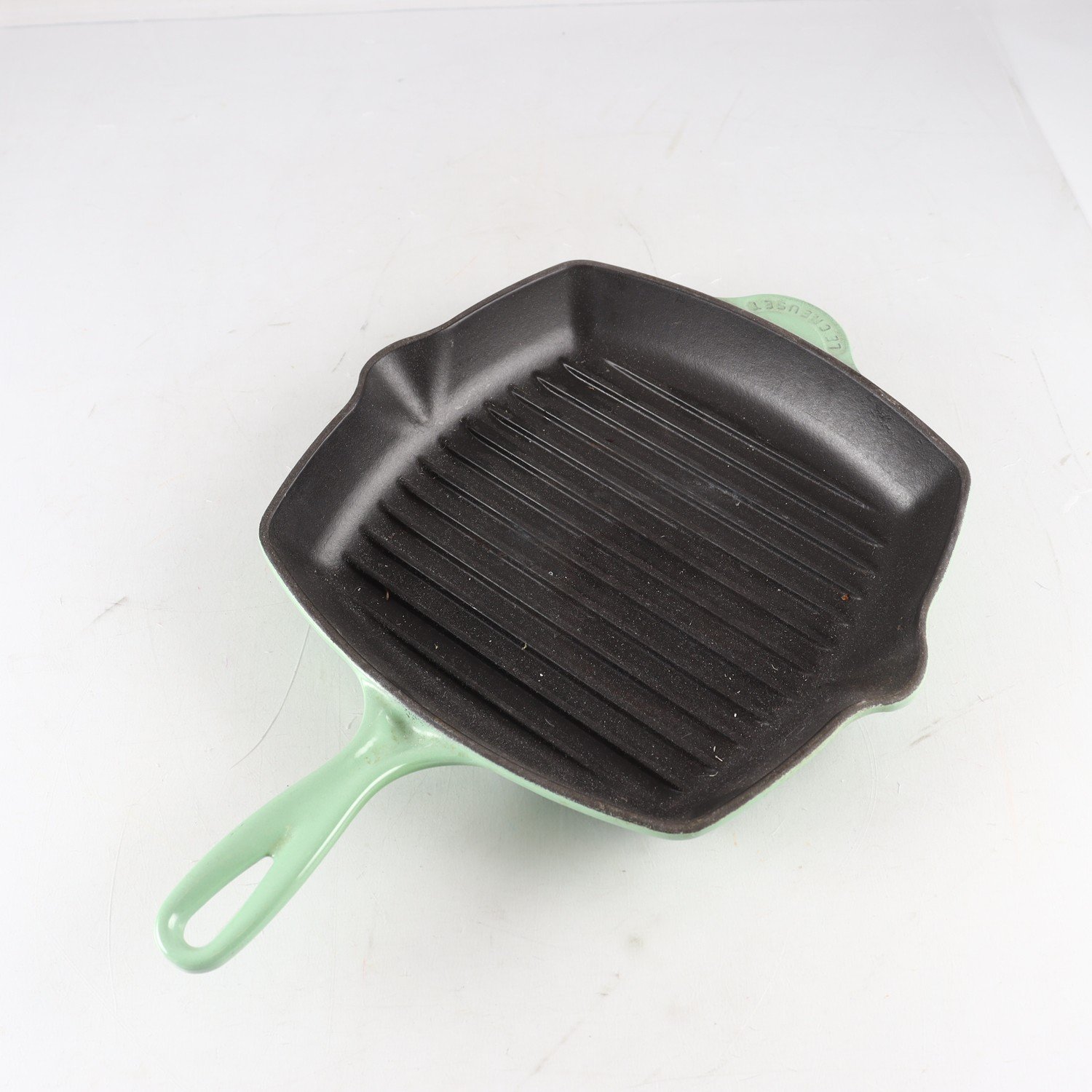 Grillpanna, emaljerad gjutjärn, Le Creuset, Frankrike. Samfraktas ej.