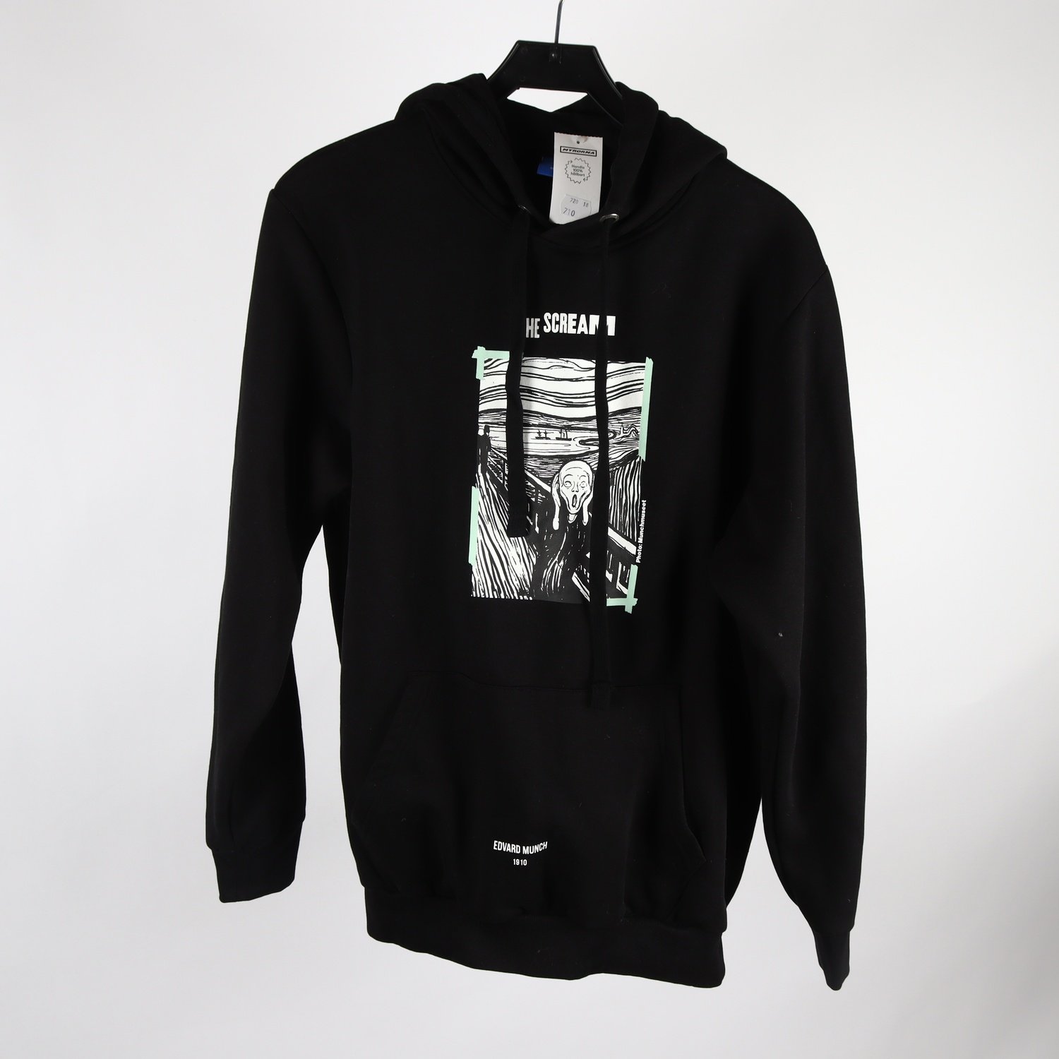 Hoodie, Jack & Jones, svart, stl. M