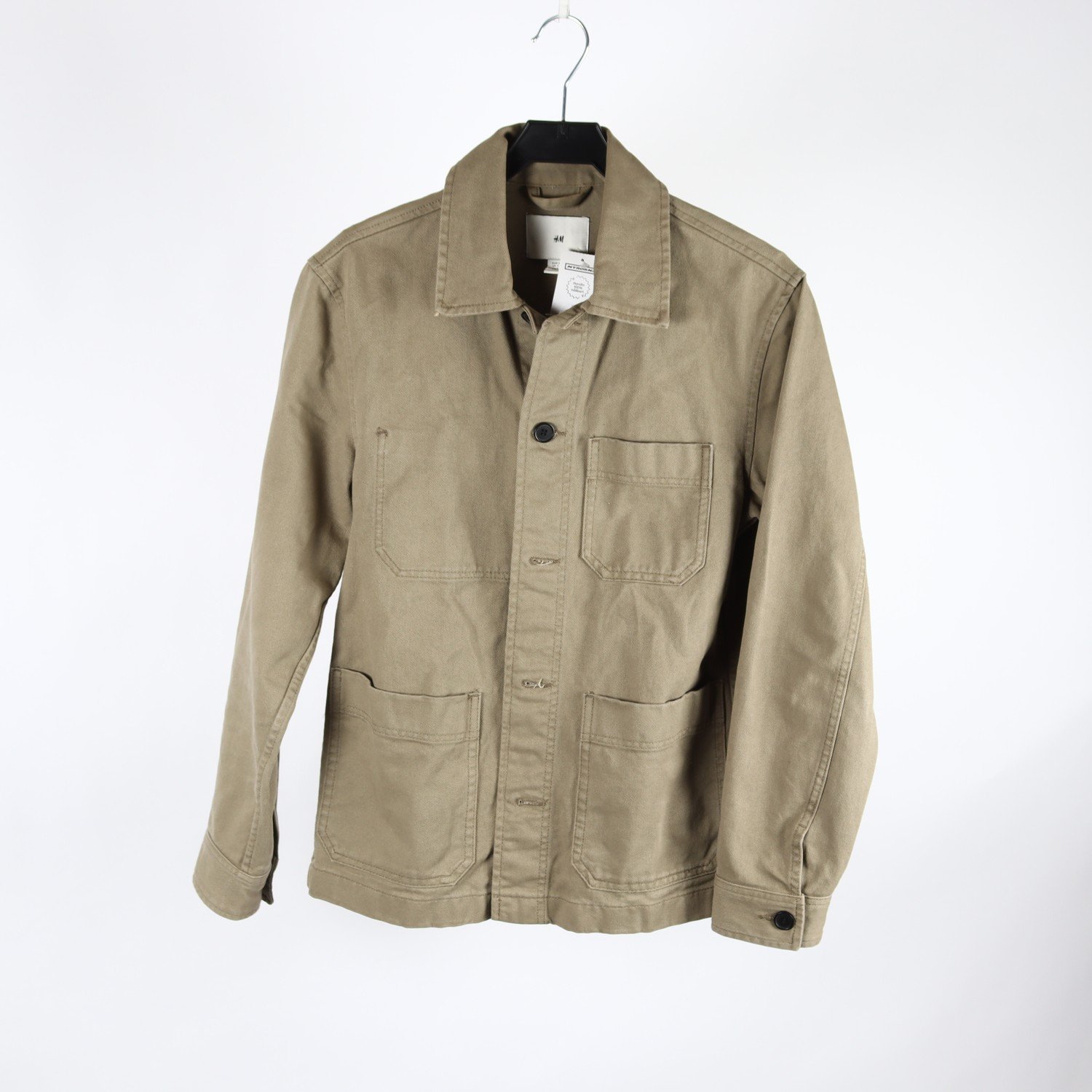 Jacka, H&M, grön, stl. S