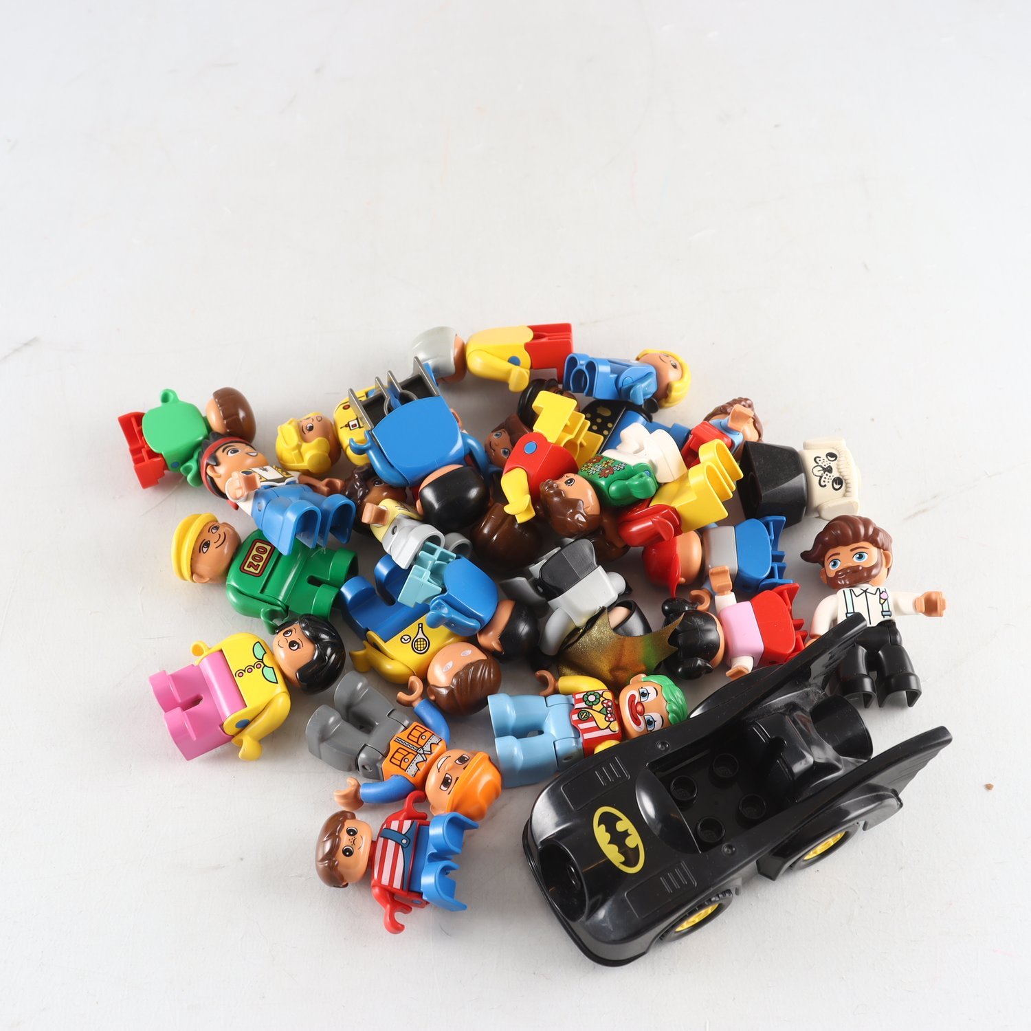 Lego, Duplo figurer, blandat.