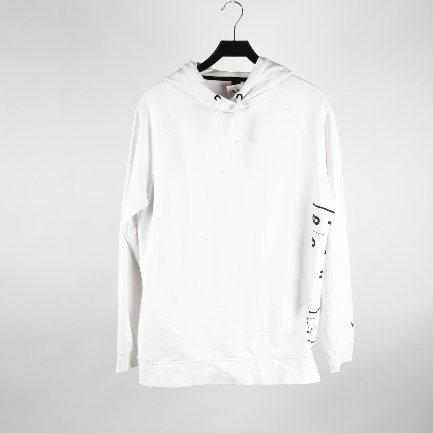 Hoodie, SOC, vit, stl. M