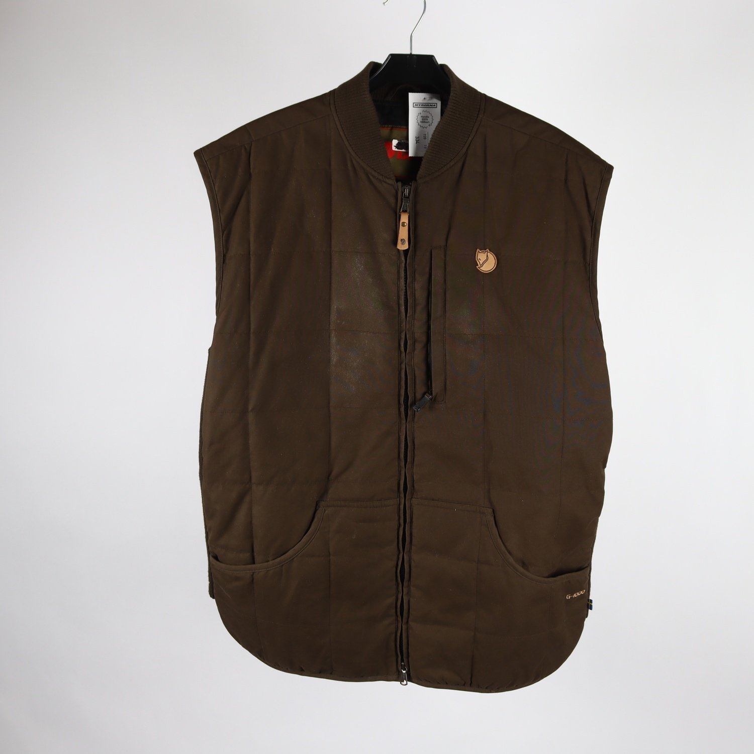 Väst, Fjällräven, grön, brun, stl. XXL