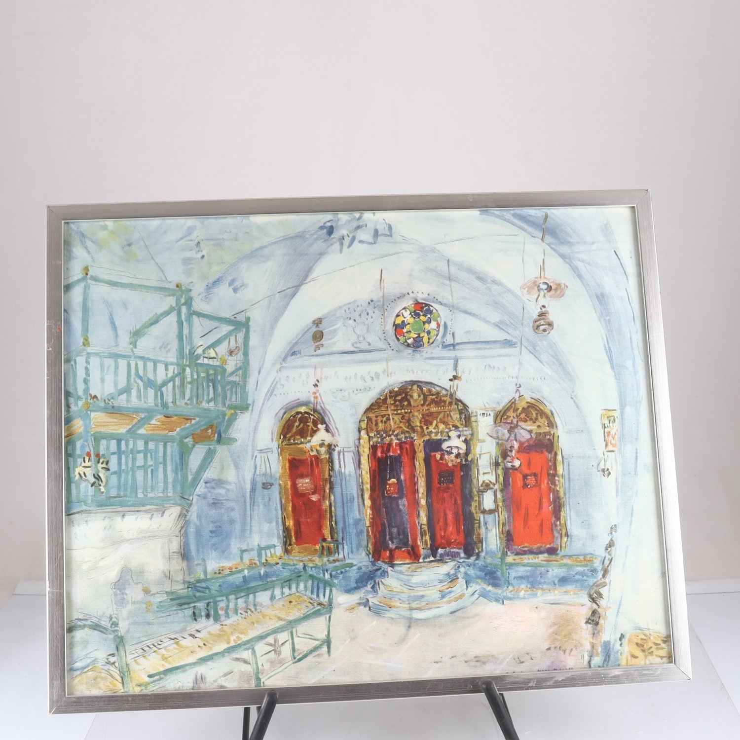 Tryck, Synagogan i Jerusalem, Marc Chagall. Endast avhämtning.