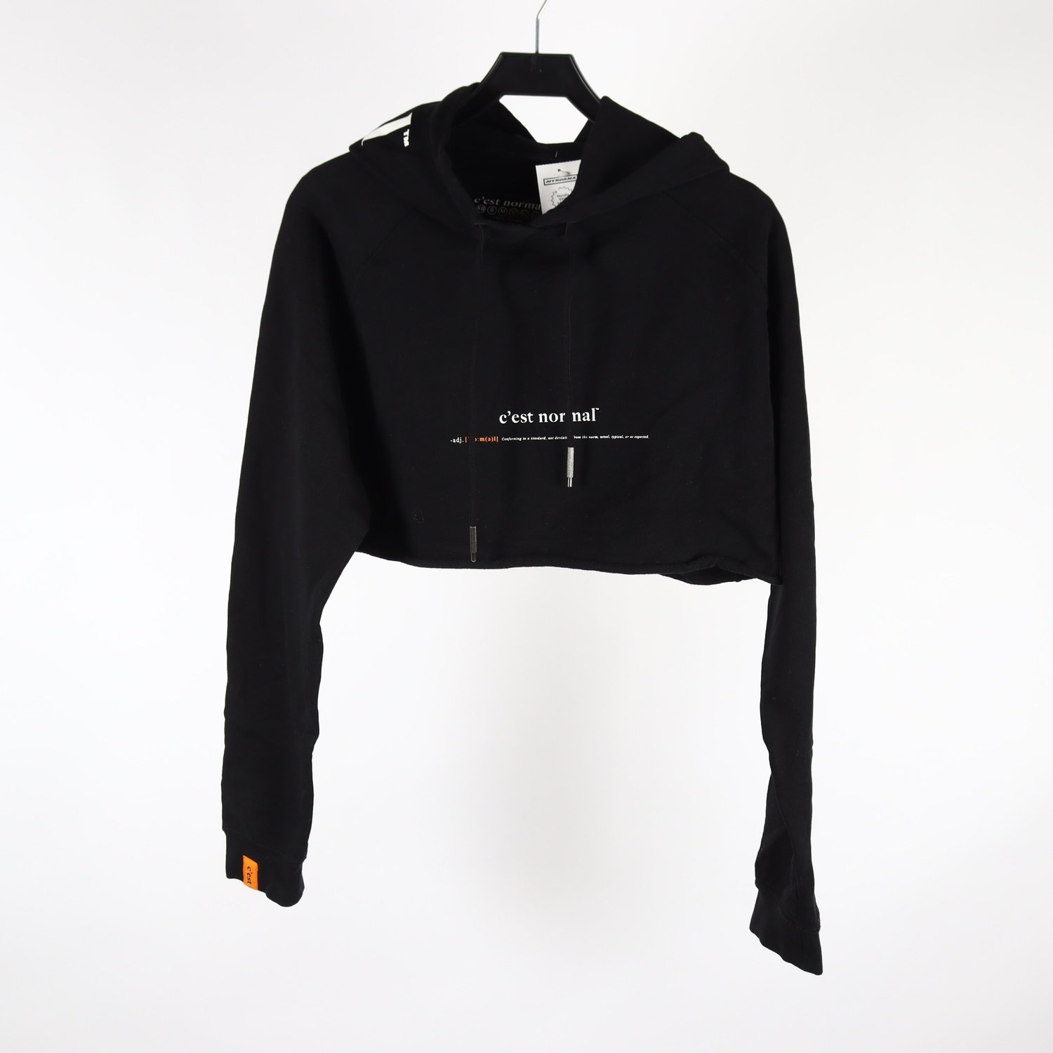 Hoodie, Cèst Normal, svart, stl. L