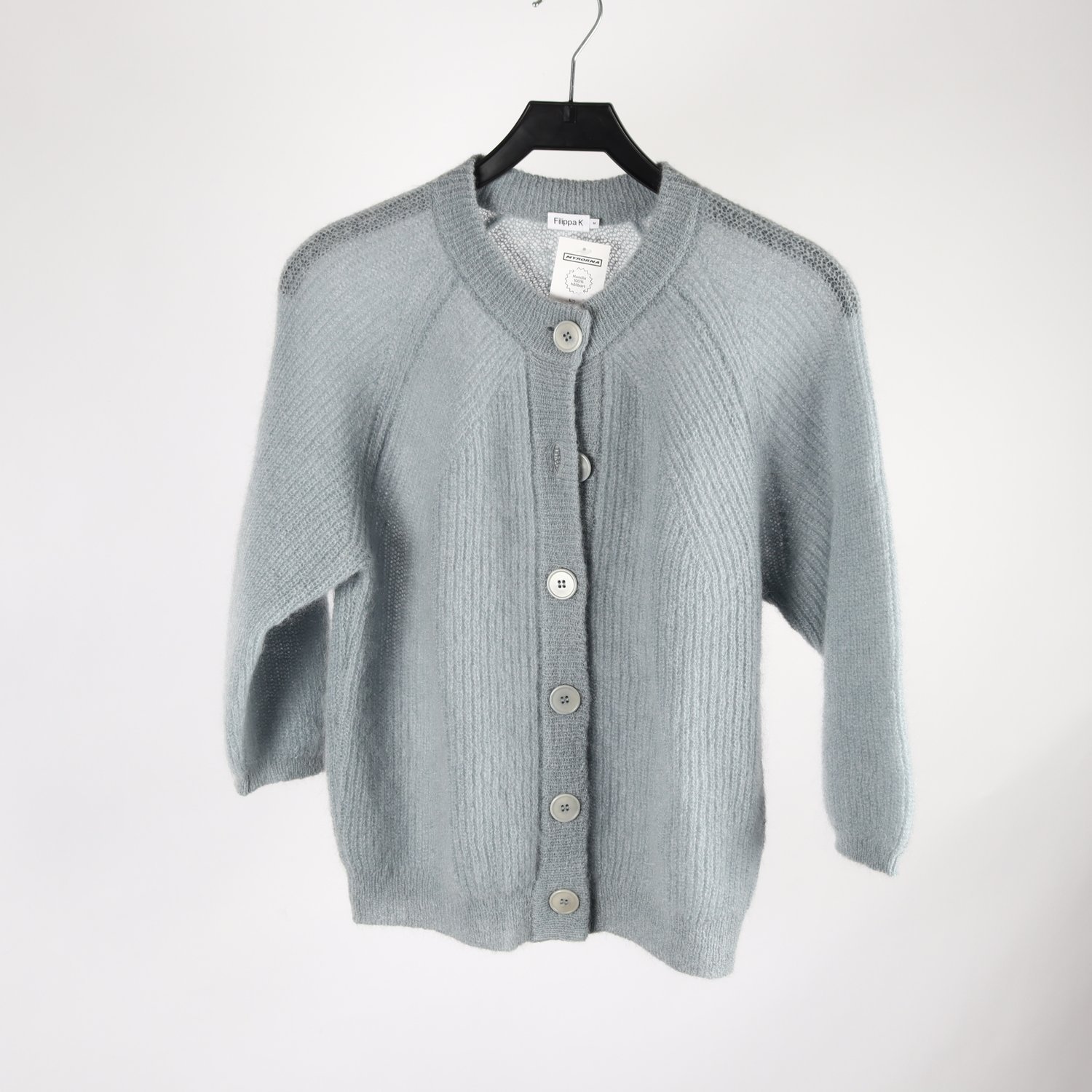 Kofta, Filippa K, blå, mohair, stl. M