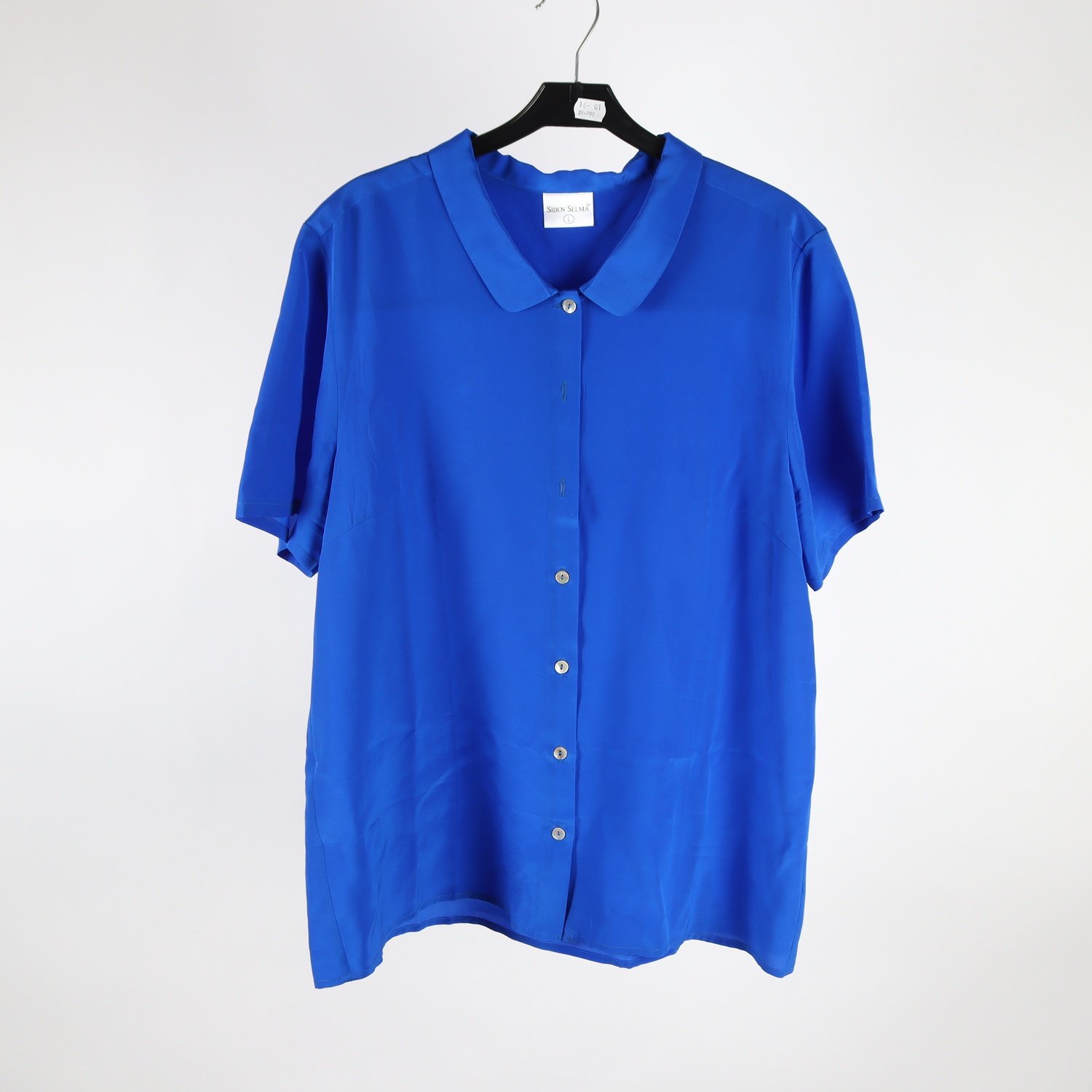 Blus, Siden Selma, 100% natursiden, stl. L