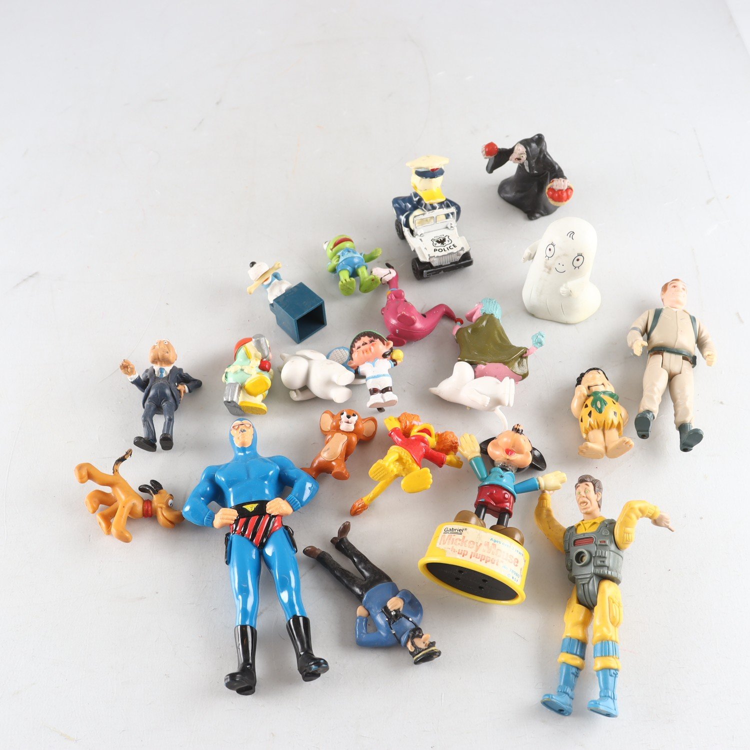Figurer, Tecknade figurer, blandat retro.