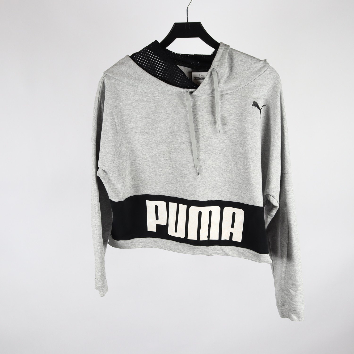 Hoodie, Puma, grå, stl. 38