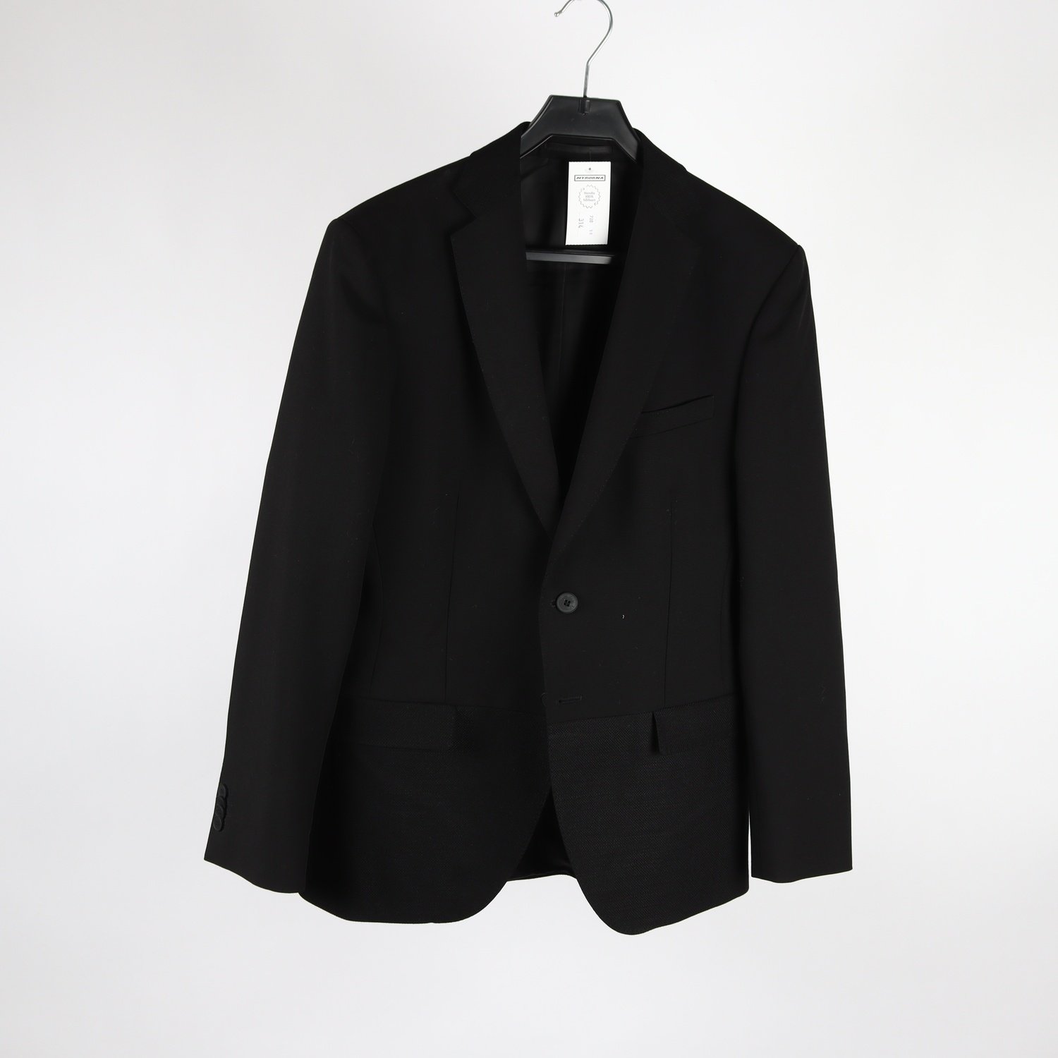Kavaj, Hugo Boss, svart, ull, mohair, stl. 48