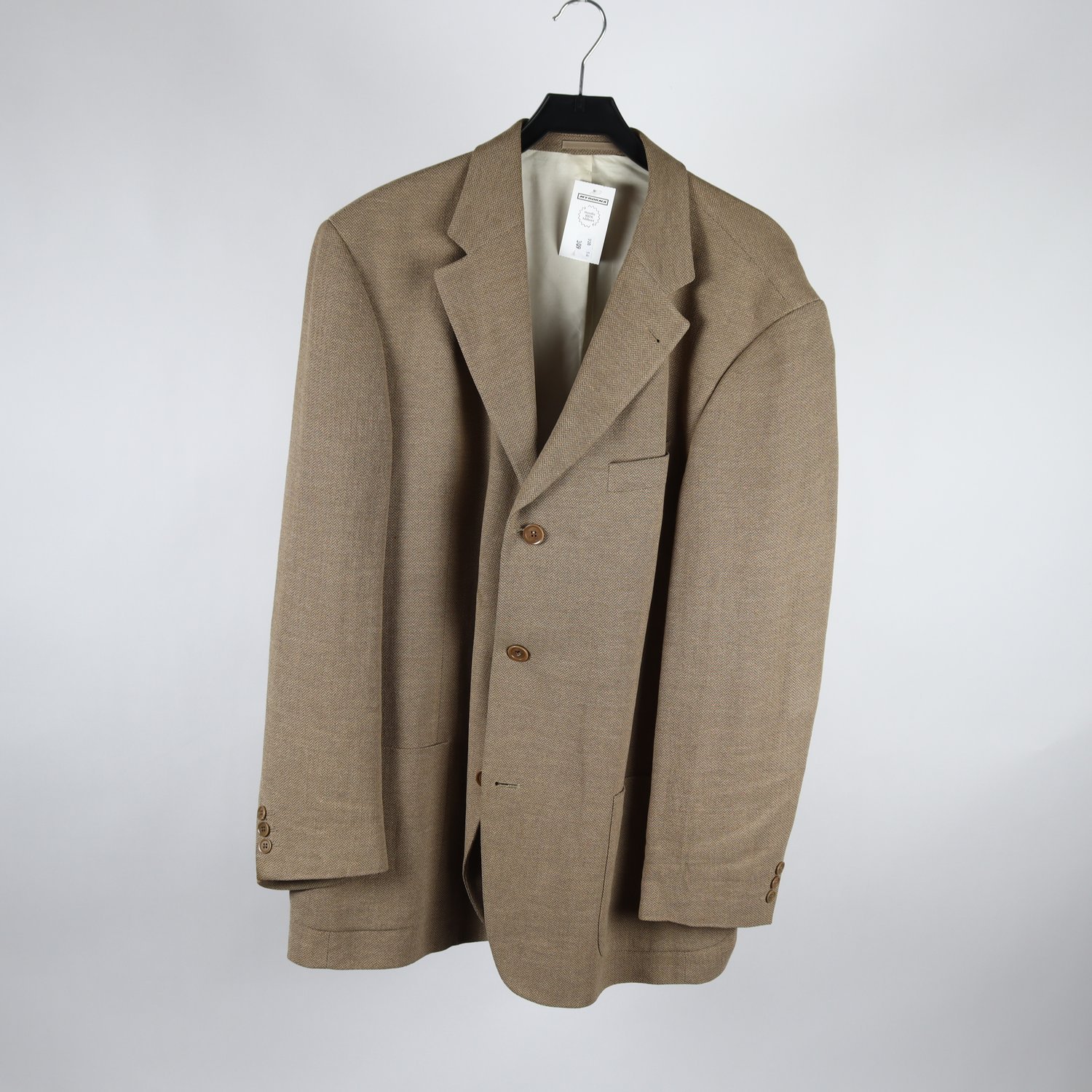 Kavaj, Hugo Boss, beige, lin, stl. 56