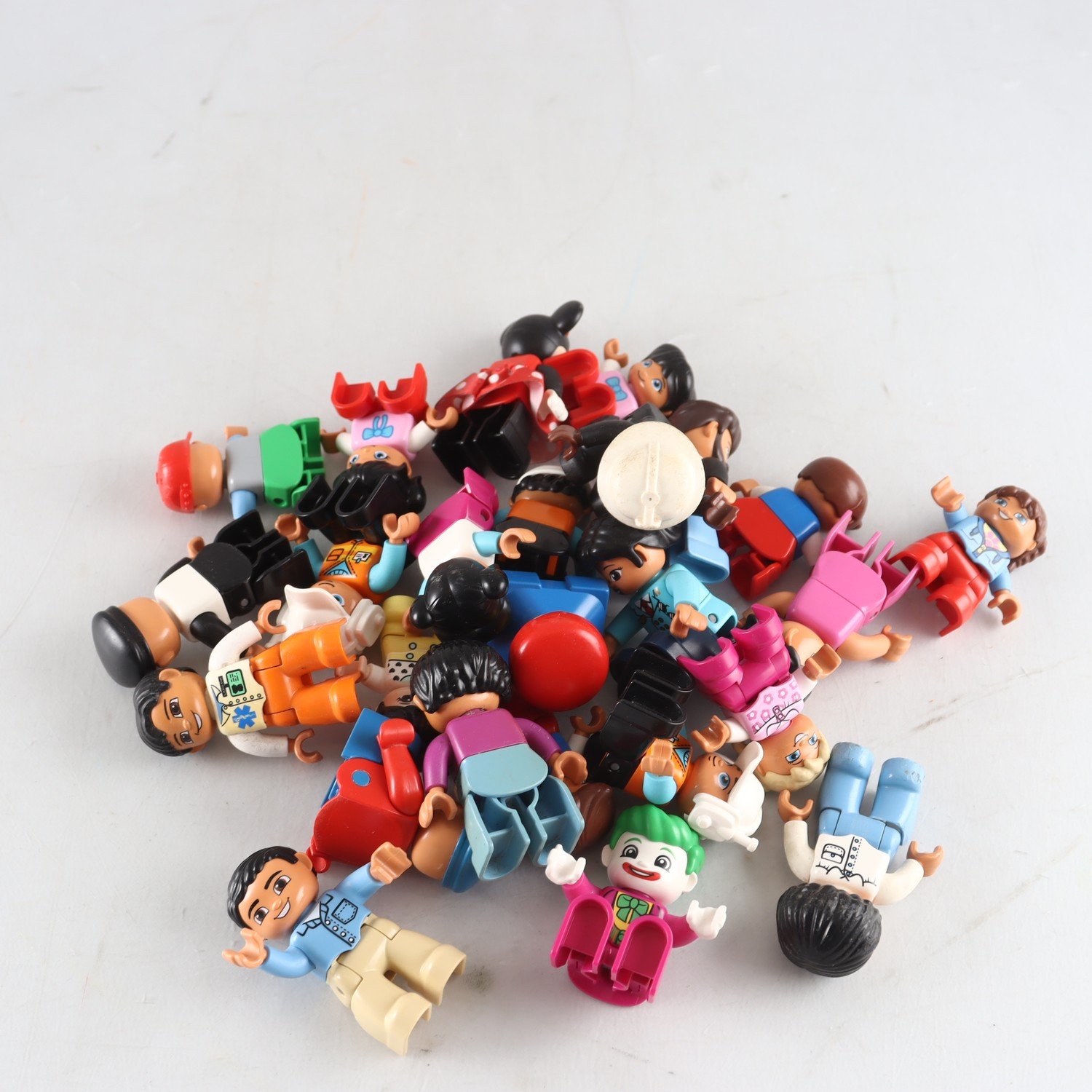 Lego, Duplo figurer, blandat.
