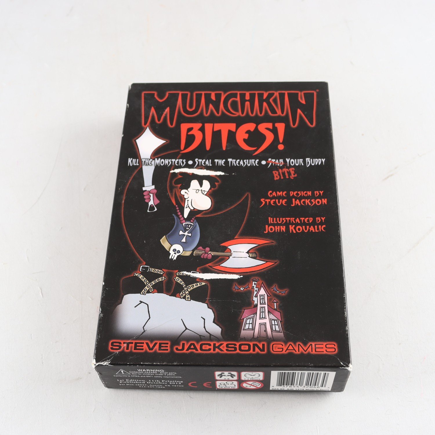 Spel, Munchkin bites, steve jackson games.