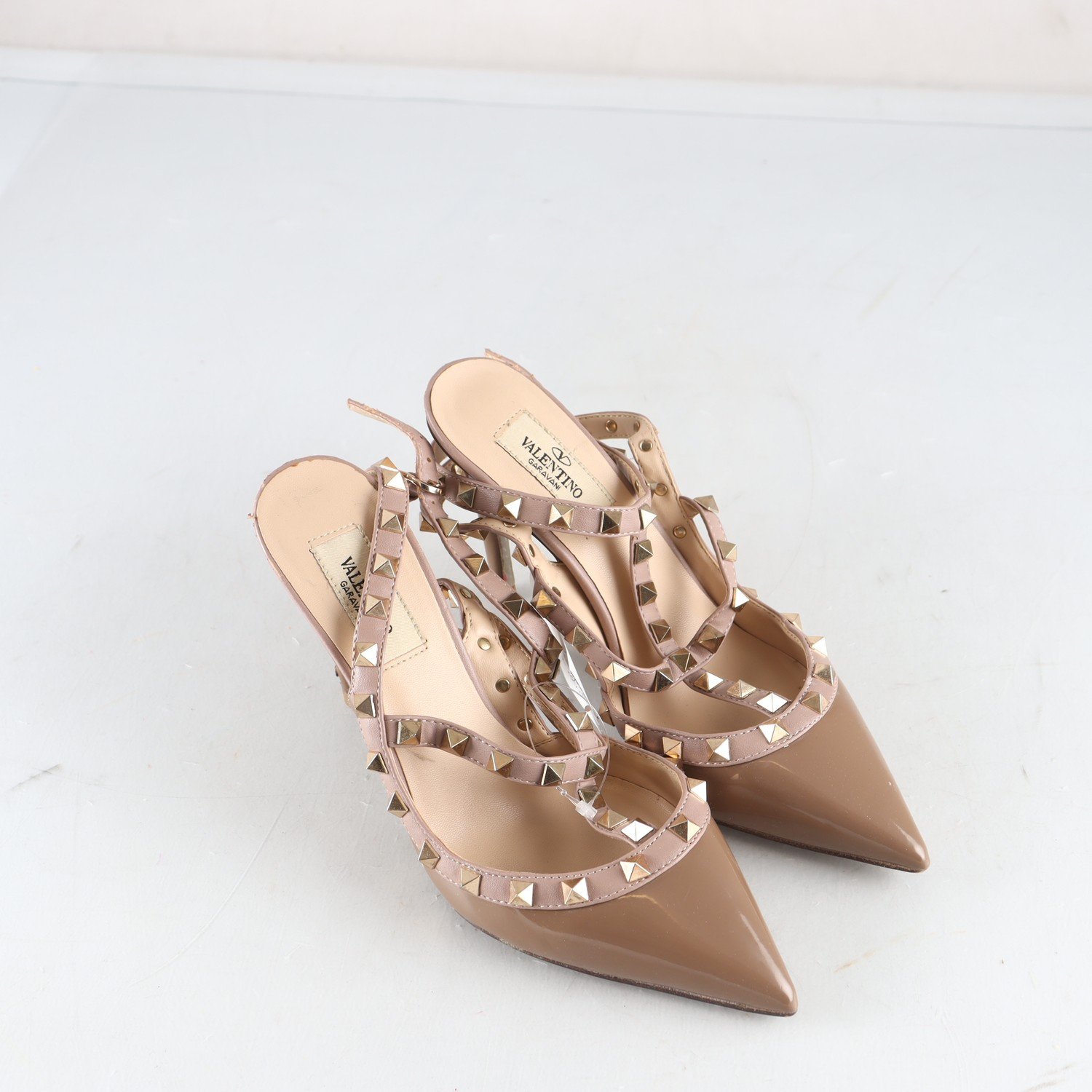 Pumps, Valentino, brun, stl. 37