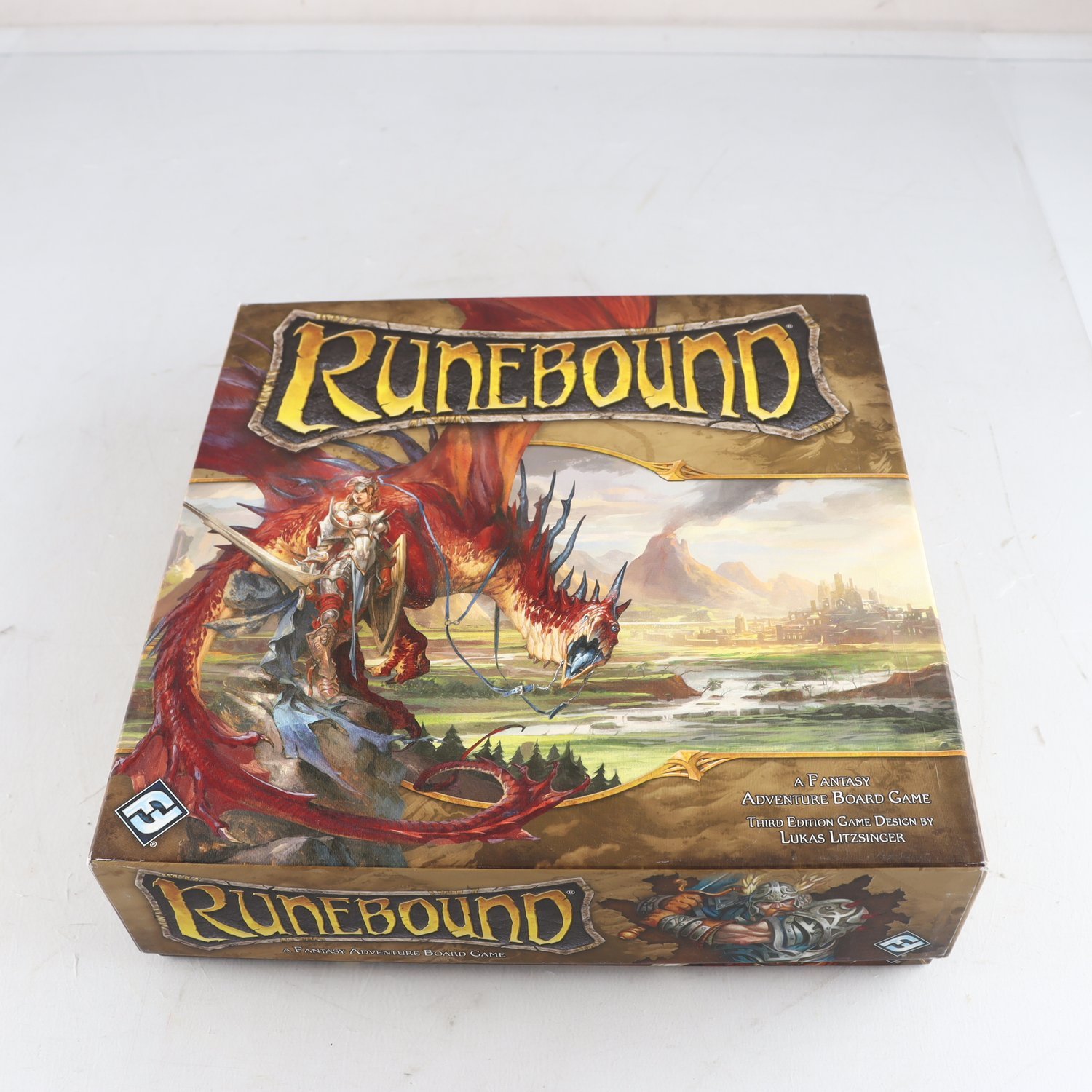 Spel, Runebound, fantasy board game.