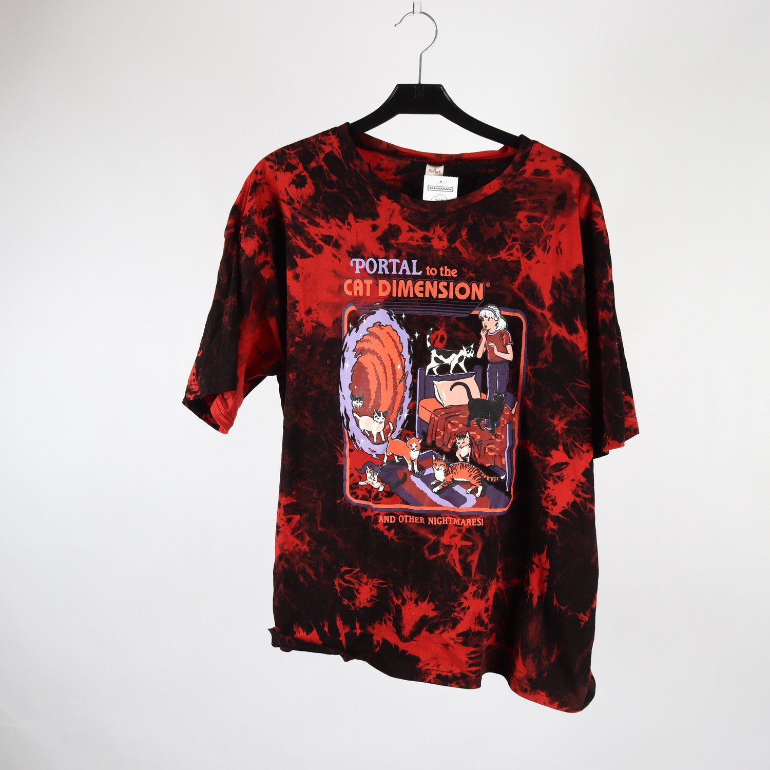 T-shirt, Romwe, mönstrad, stl.XXL