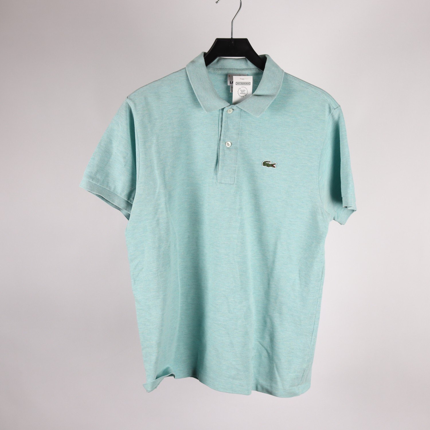 Pikètröja, Lacoste, blå, stl. 4 (M/L)