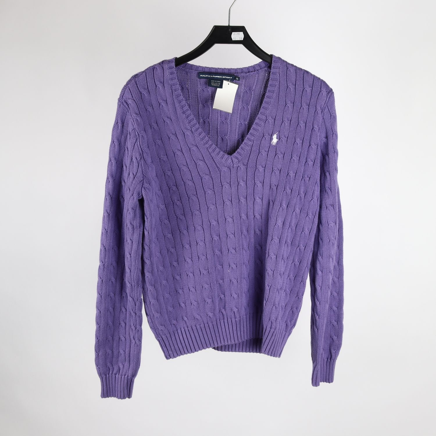 Tröja, Ralph Lauren, lila, stl. XL