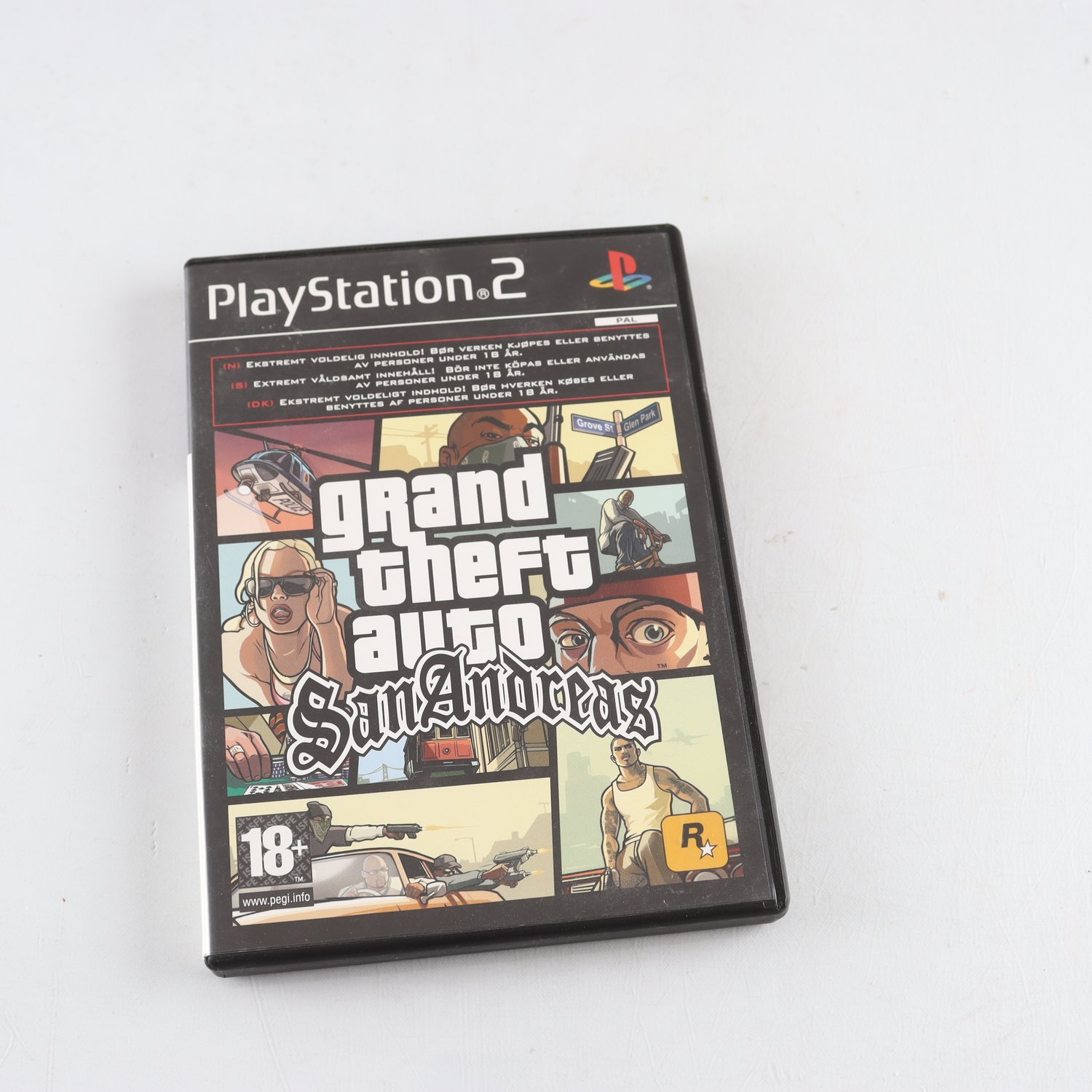 Spel, Playstation 2, Grand Theft Auto, San Andreas