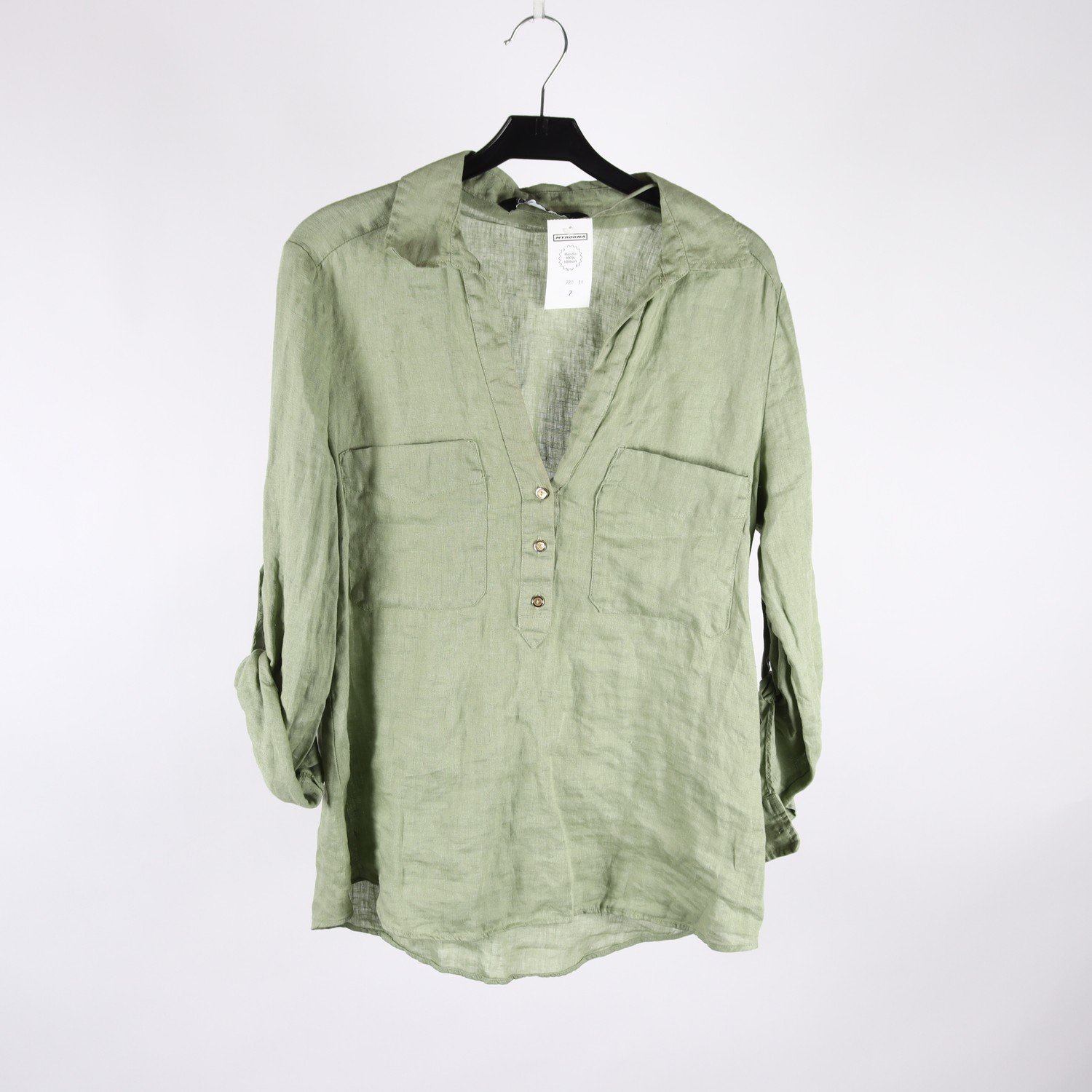 Blus, Zara, grön, stl. S