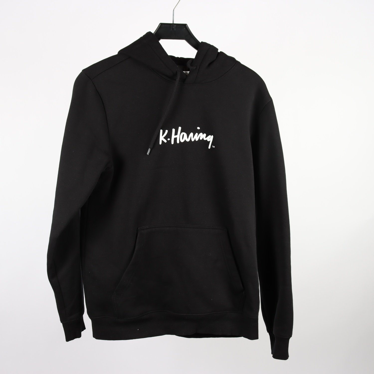 Hoodie, H&M x Keith Haring, svart, stl. S