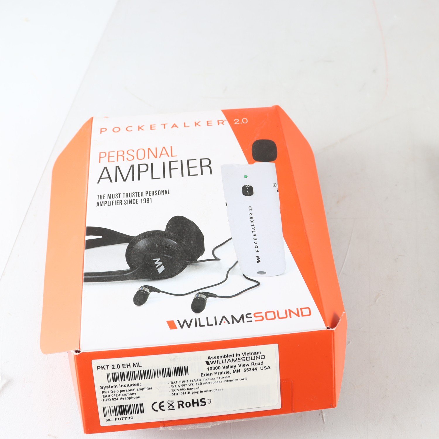 Pocketalker 2,0, Williamssound