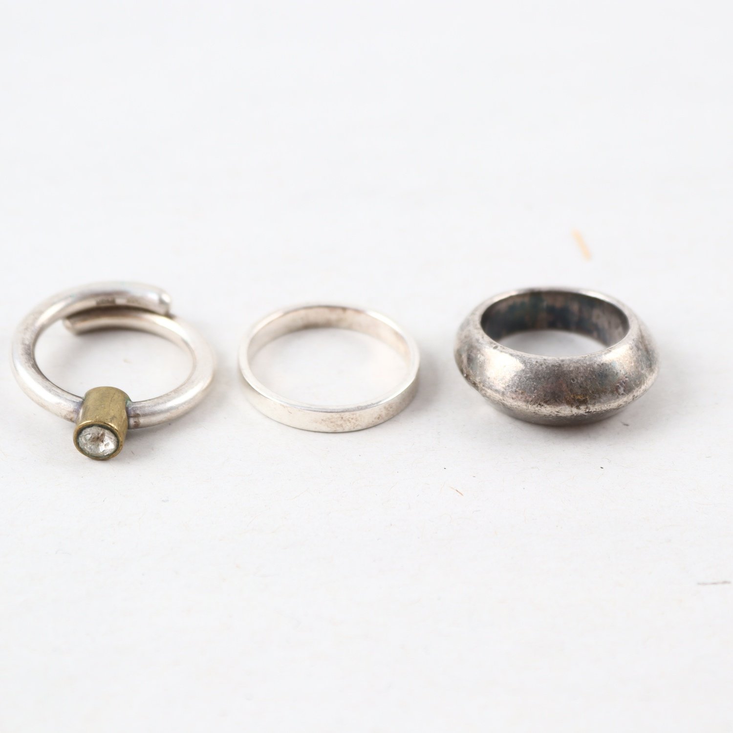 Ringar, silver, Vikt: 20,7g