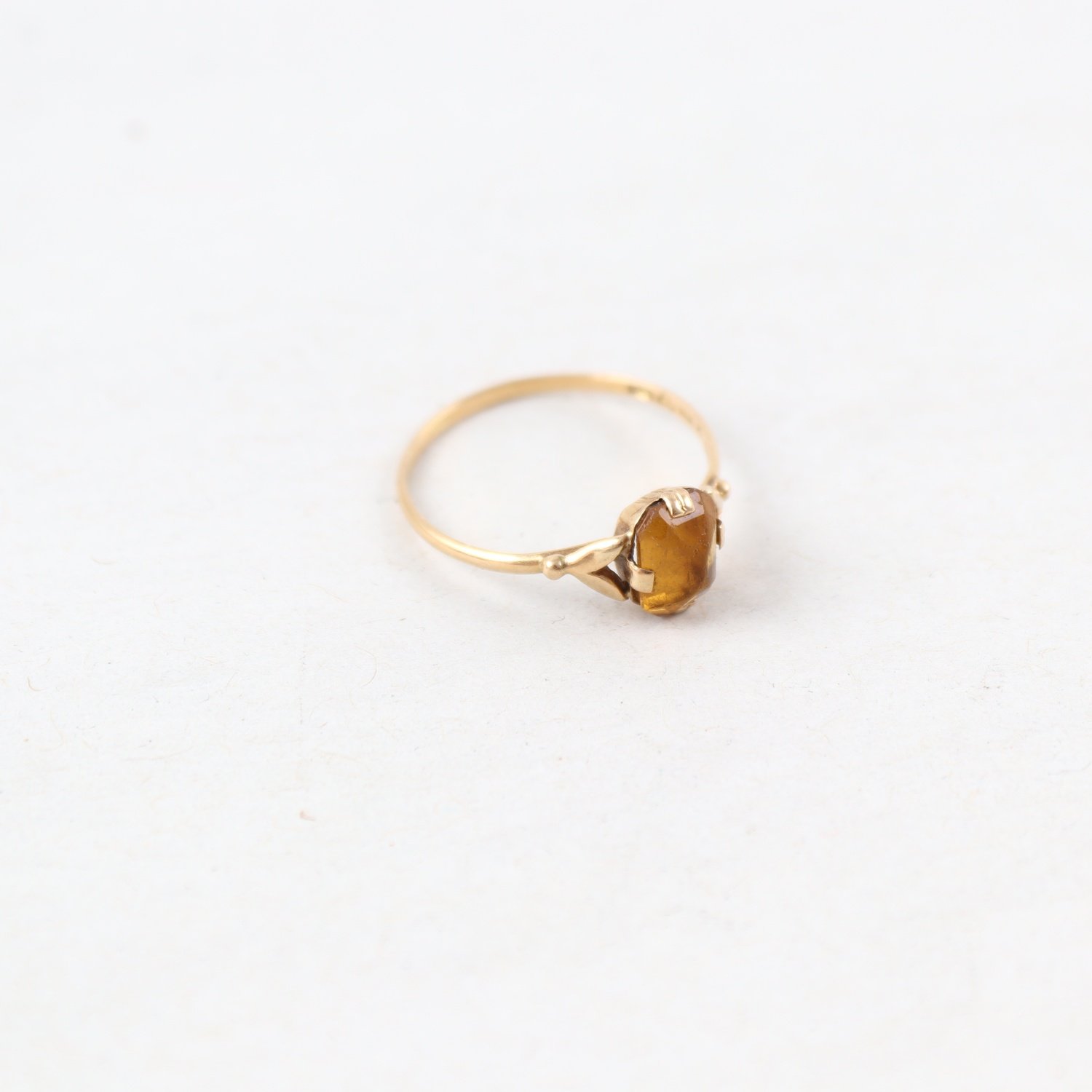Ring, Sten, Guld 18k, Brv: 1,5g