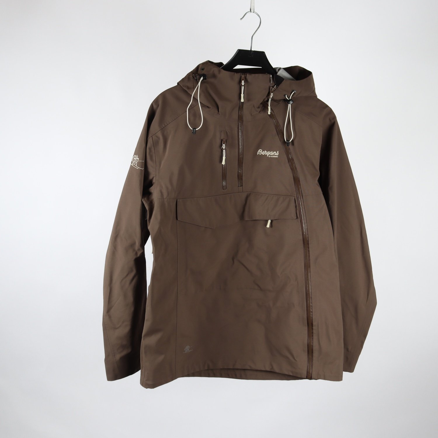 Skaljacka/anorak, Bergans of Norway, brun, stl. M