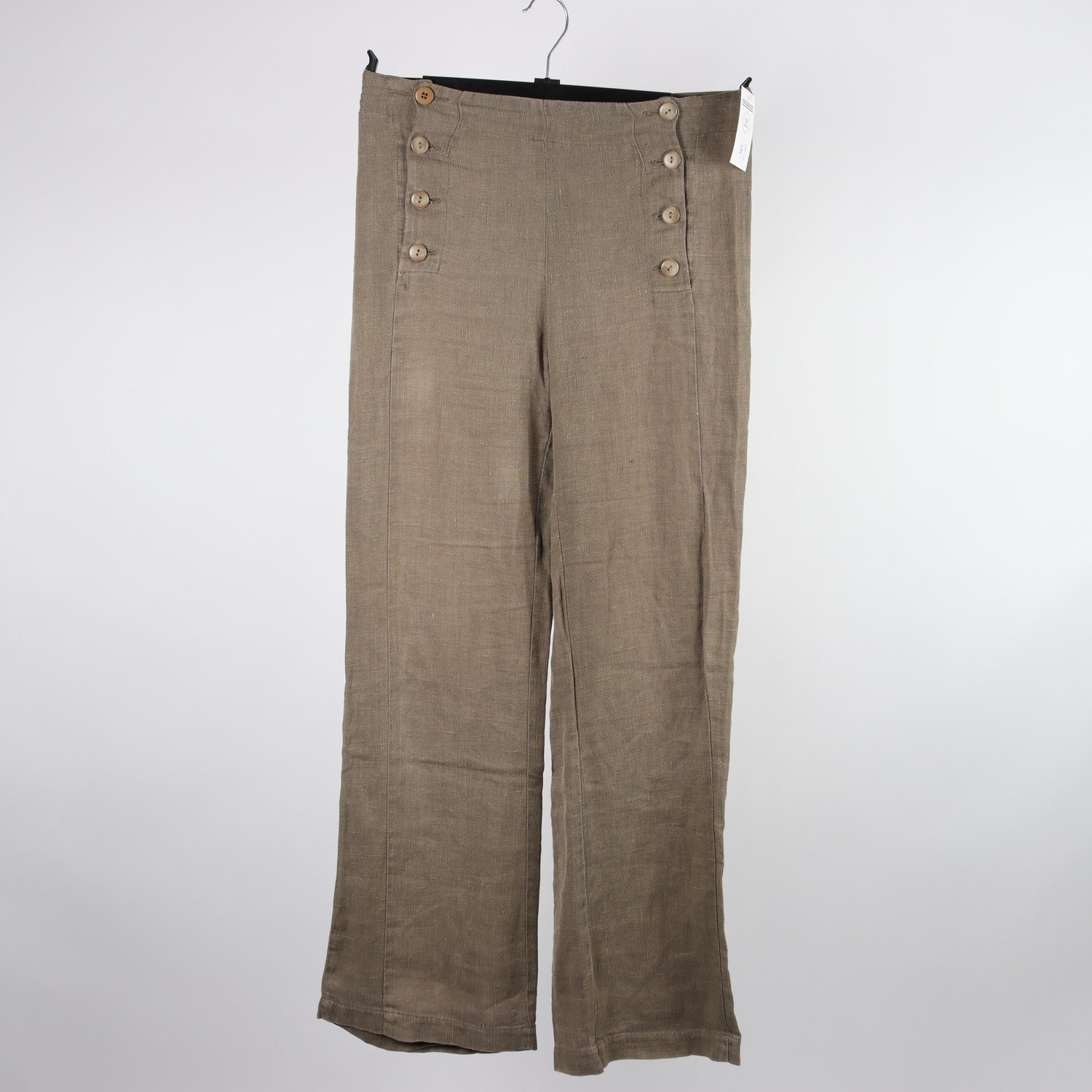 Byxor, Budrys Design, beige, lin, stl. S