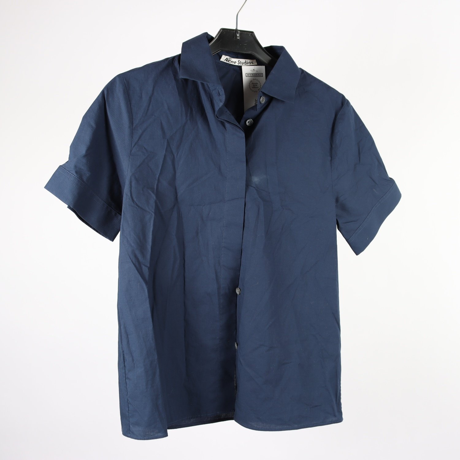 Blus, Acne Studio, blå, stl. 34