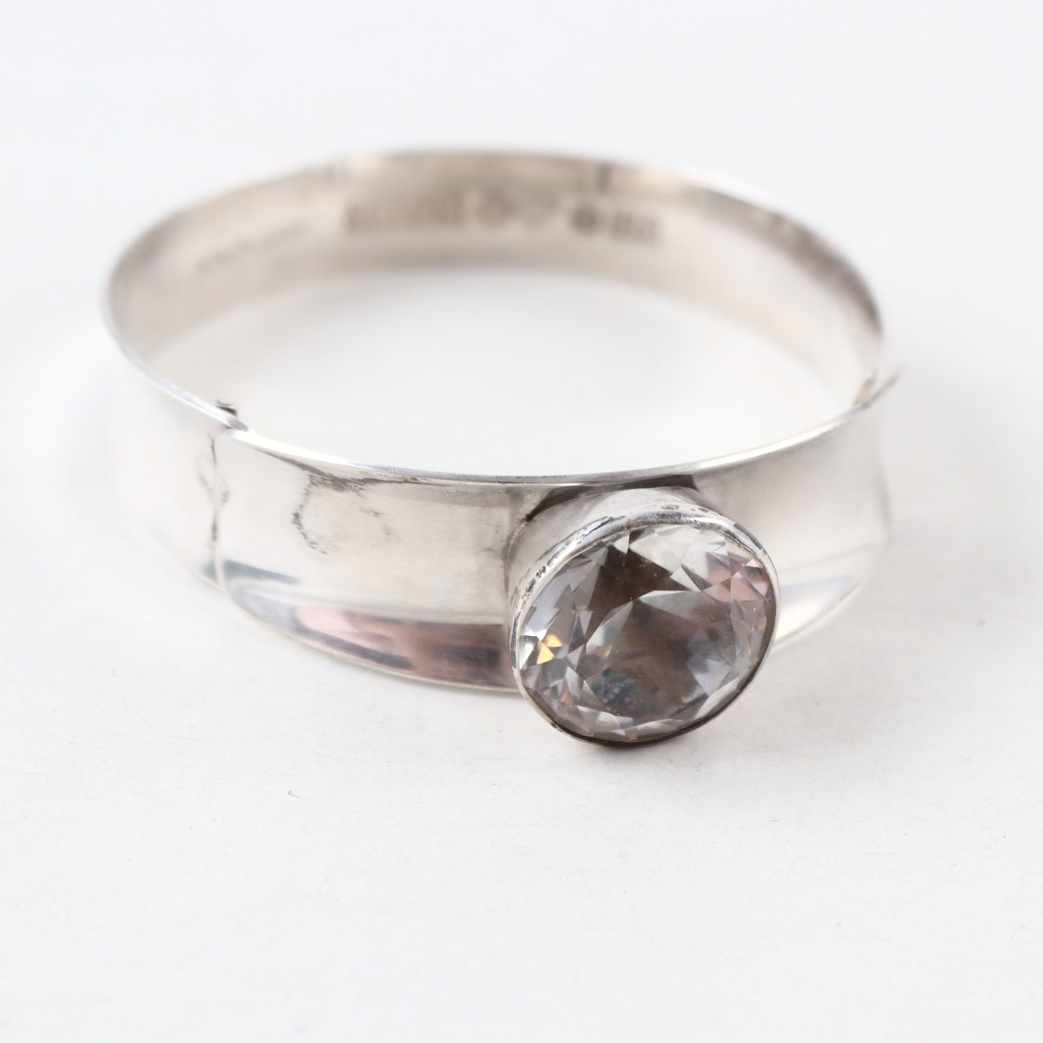 Armring, ALTON, Silver, 1966, Bergskristall, Brv: 37g