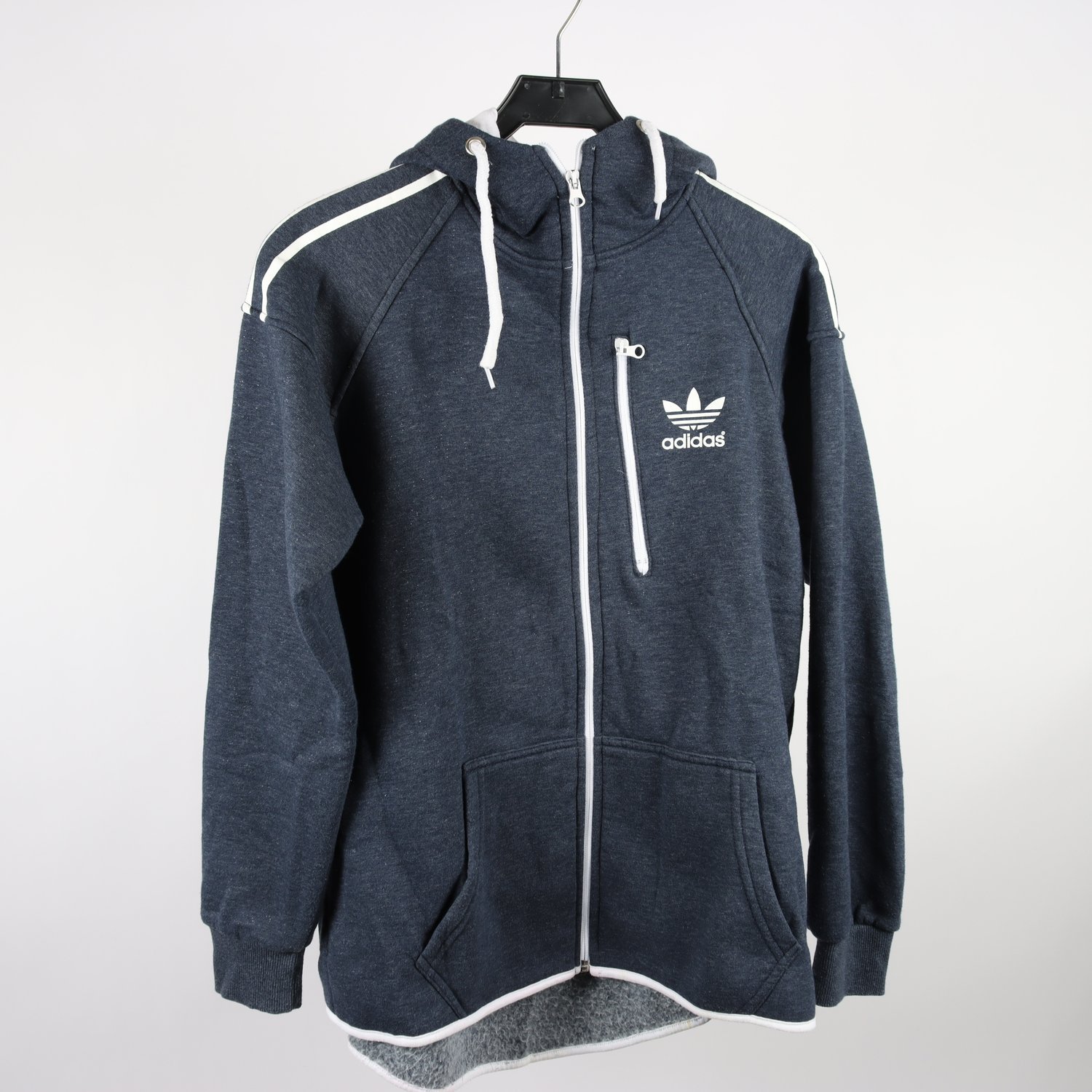 Träningsjacka, Adidas, blå, stl. L