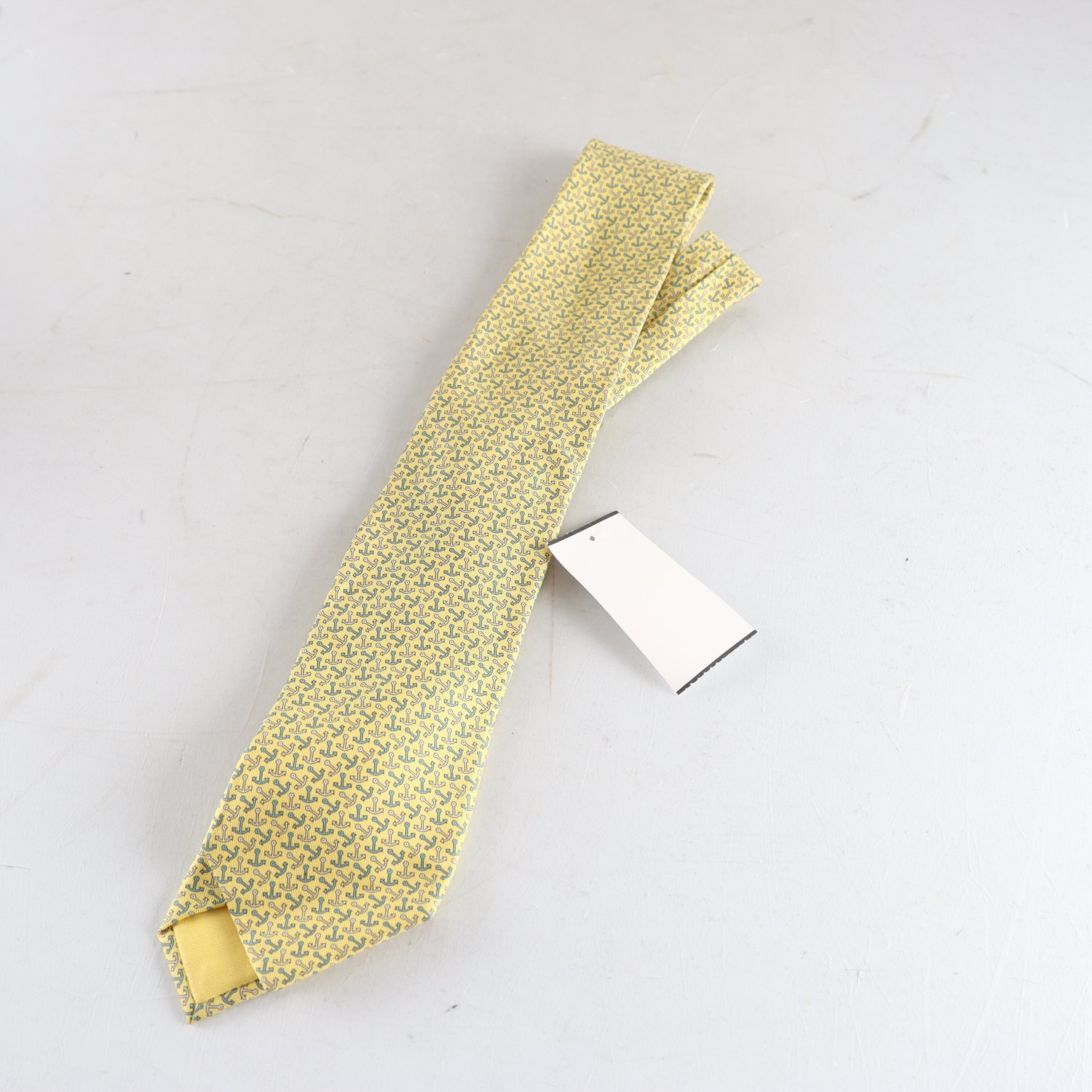 Slips, Hermès, gul, ankare