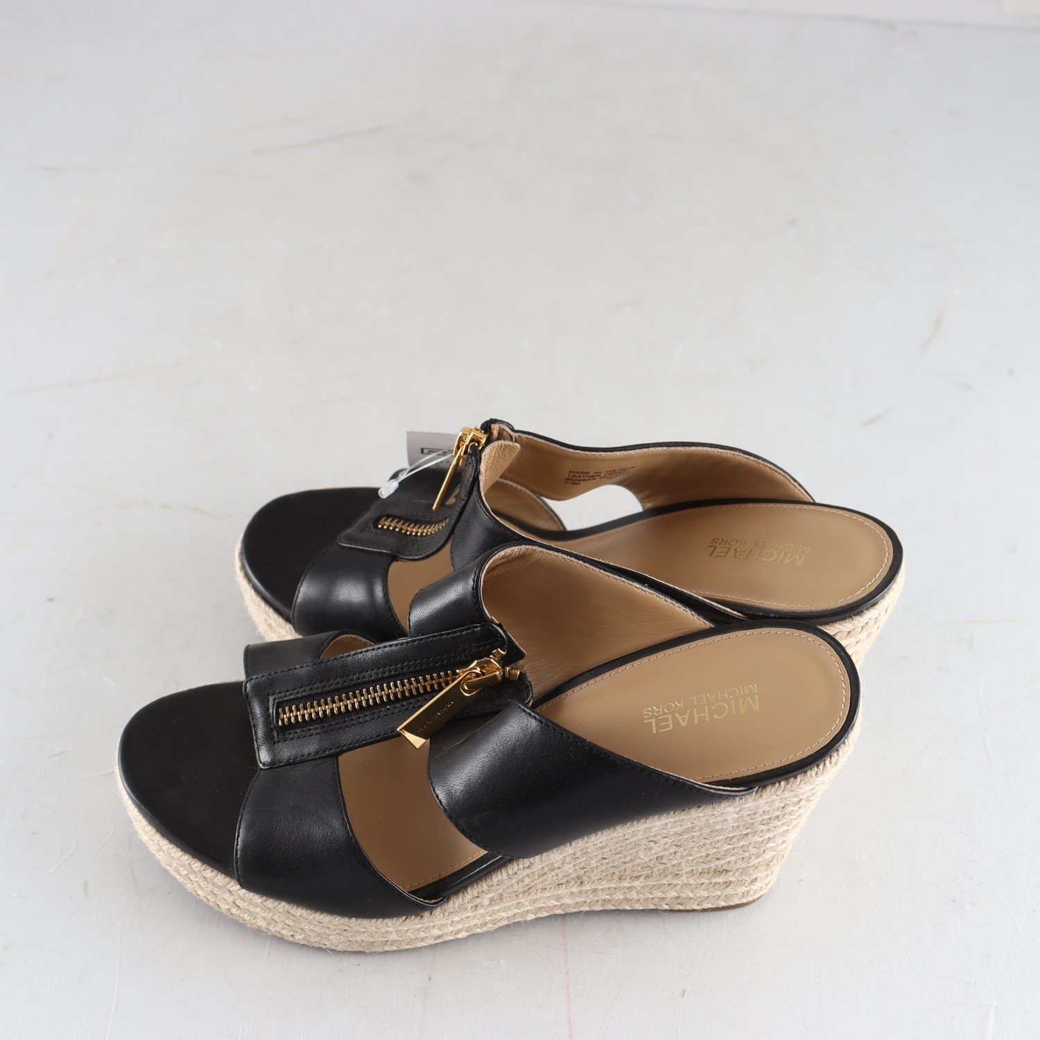 Espadrillos, Michael Kors, svart, stl. 7.5 (38)