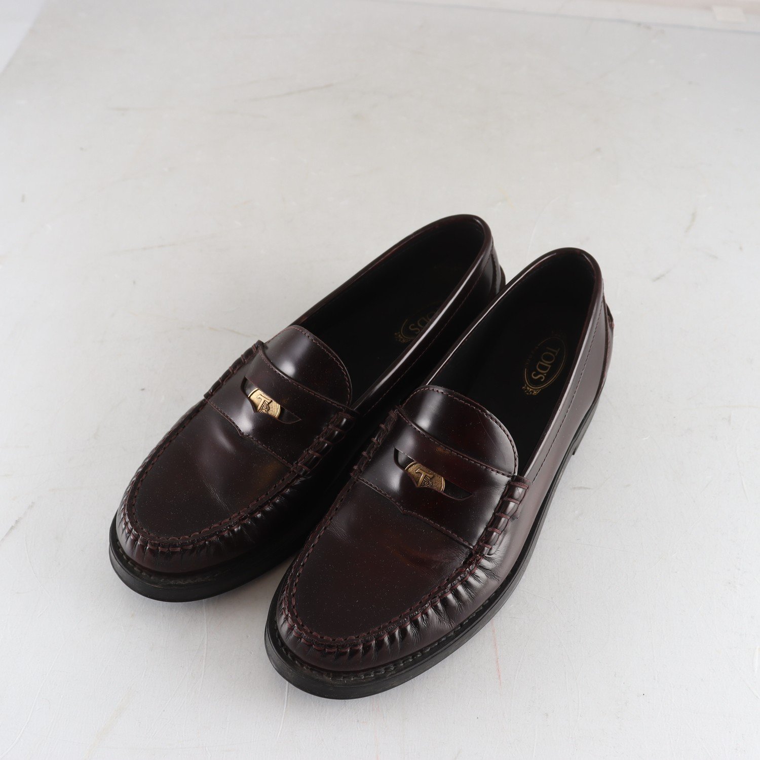 Loafers, Tod`s, brun, stl. 40