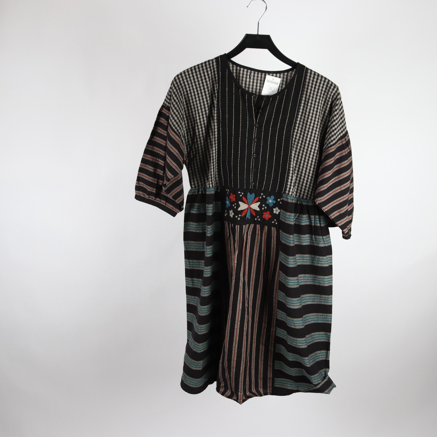 Klänning, Gudrun Sjödèn, flerfärgad, mönstrad, stl ca. L/XL