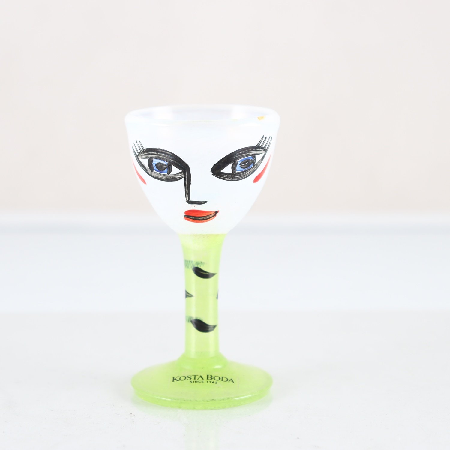 Snapsglas, Ulrica Hydman Vallien, Kosta Boda.
