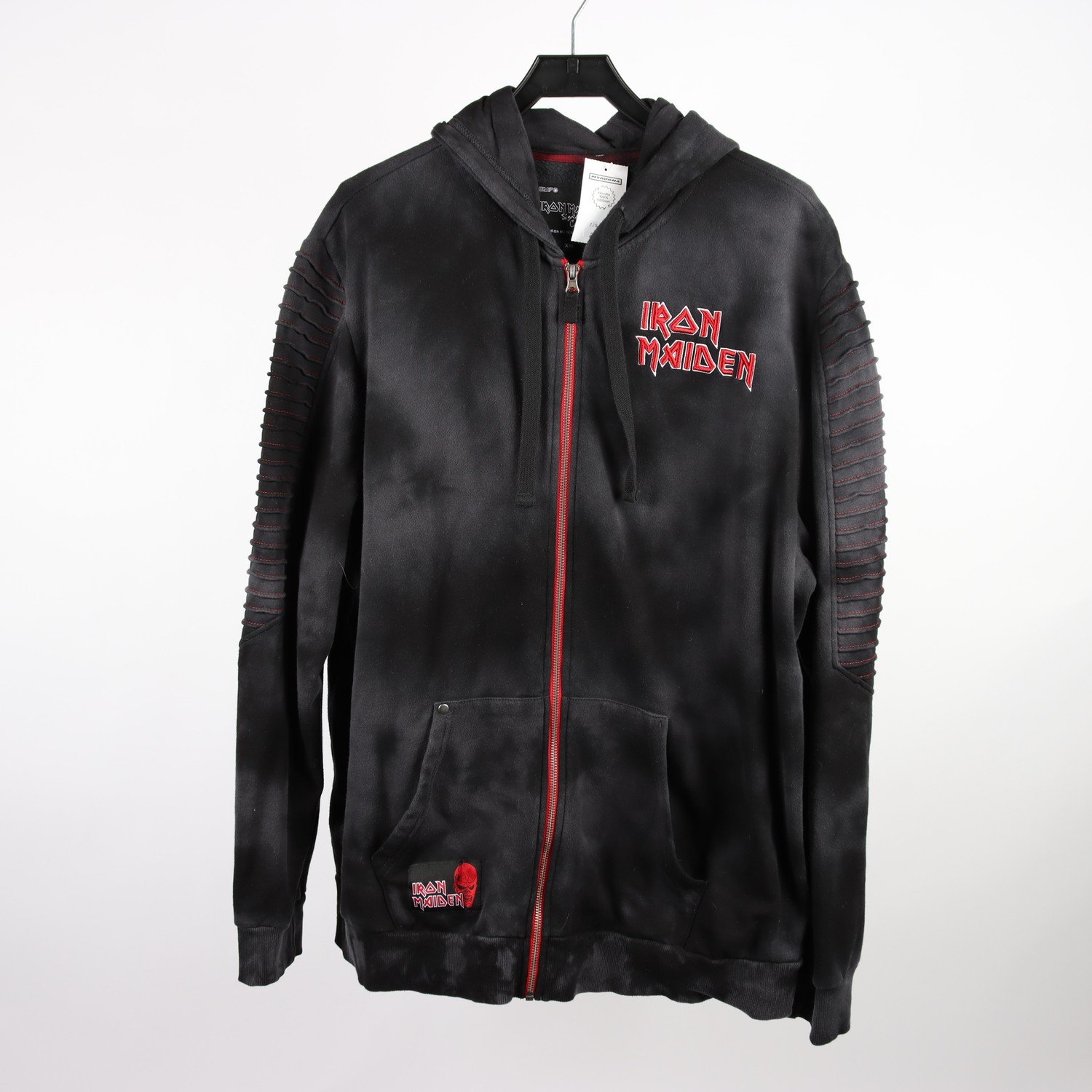 Hoodie, Iron Maiden, svart, stl. XXL