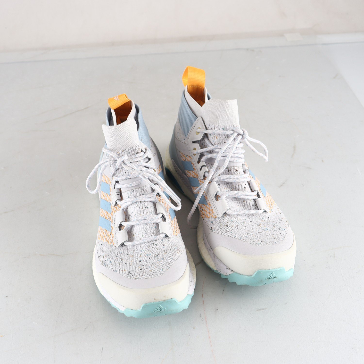 Sneakers, Adidas, grå, blå, stl. 37 1/3
