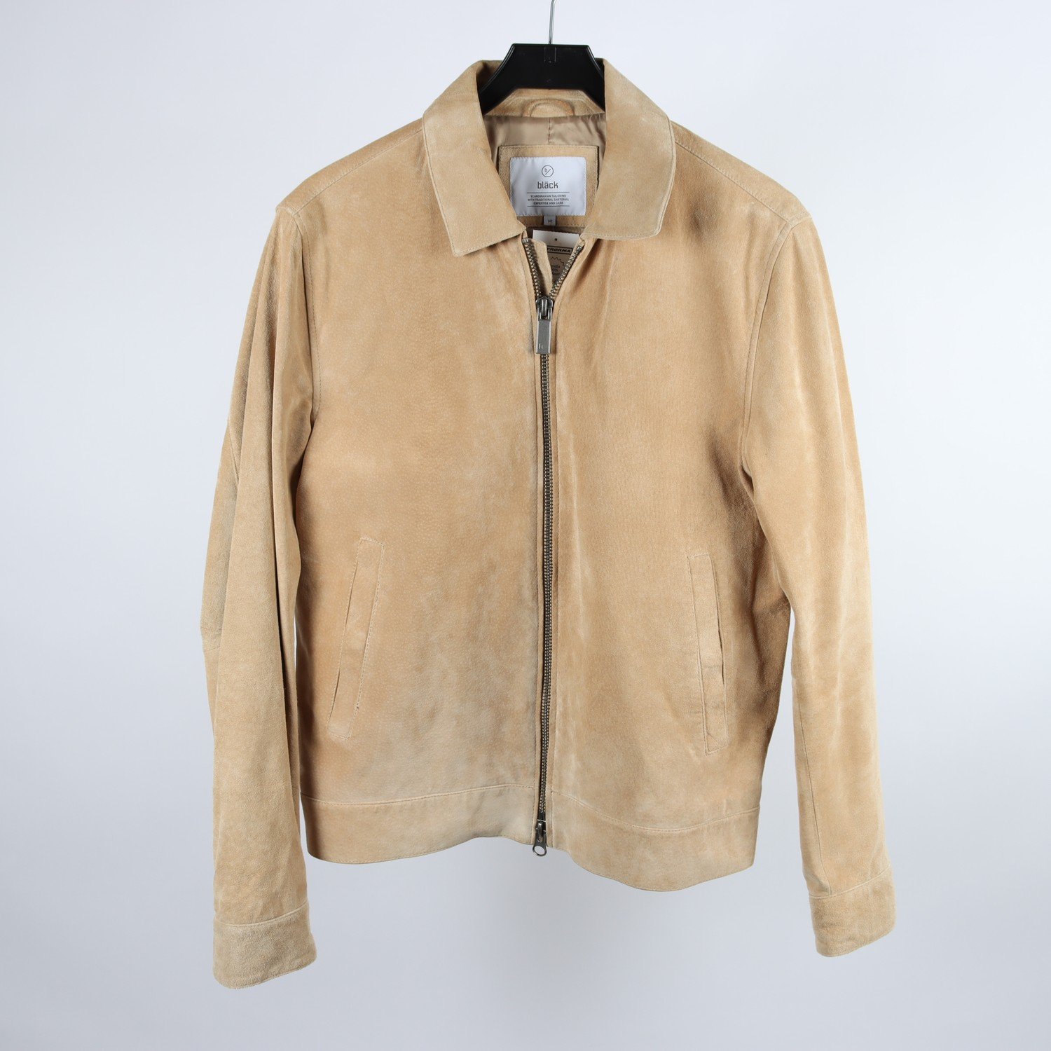 Mockajacka, Bläck, beige, stl. M