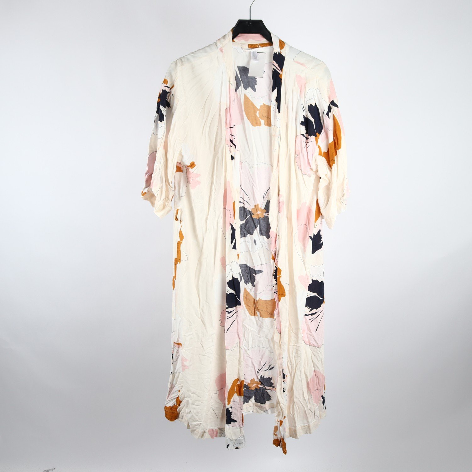 Sovplagg/kaftan, Åhlens, mönstrad, stl. M/L