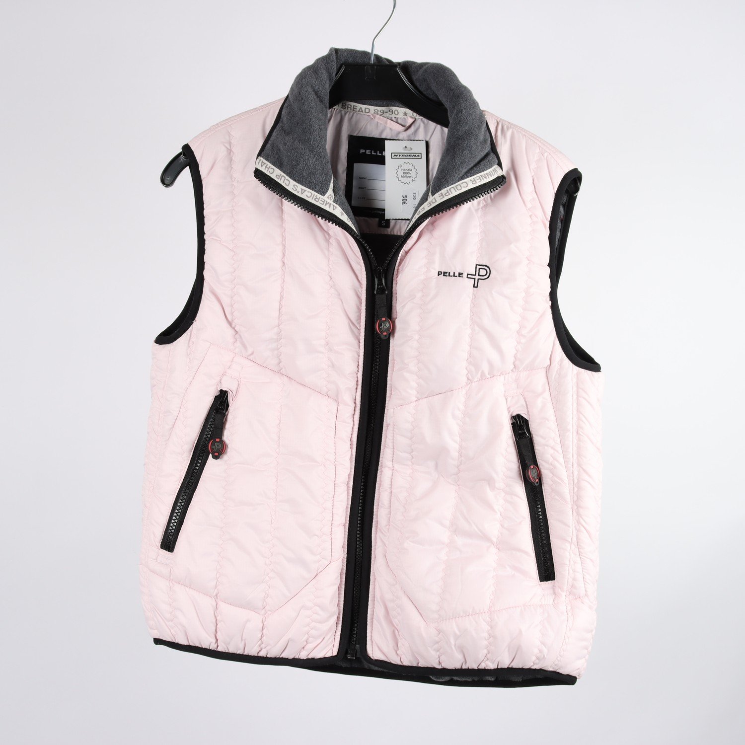 Väst, Pelle P, rosa, stl. S