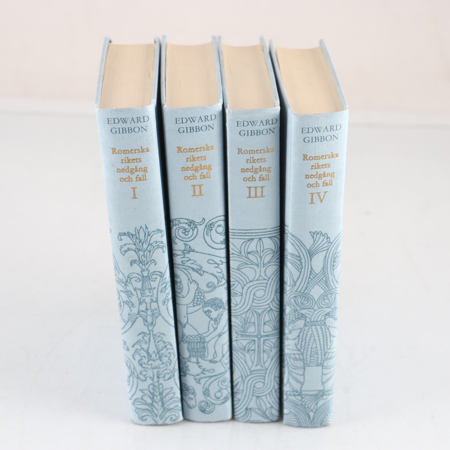 Edward Gibbon, Romerska rikets nedgång och fall, Vol. I-IV