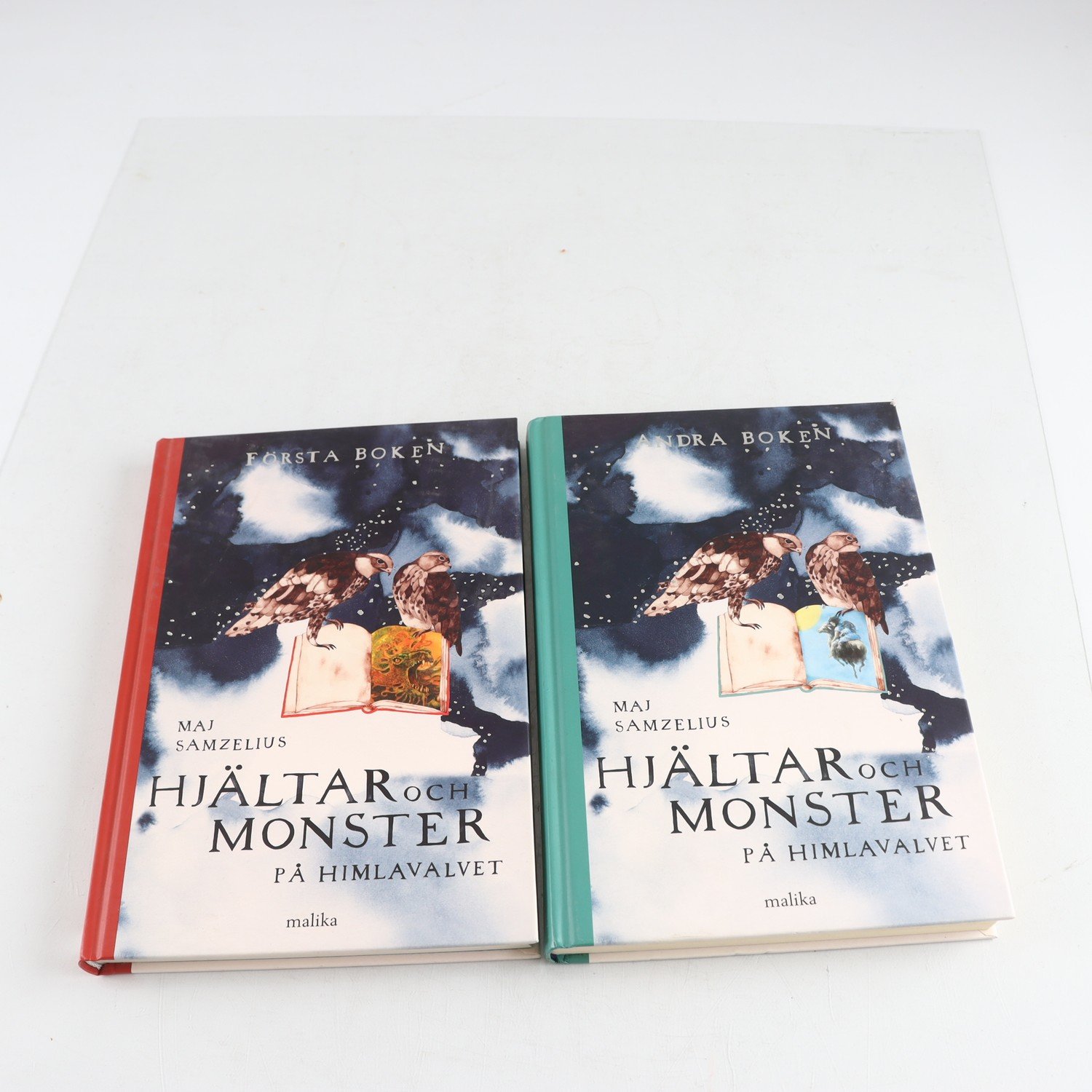 Maj Samzelius, Hjältar och monster på himlavalvet, Vol. 1 & 2