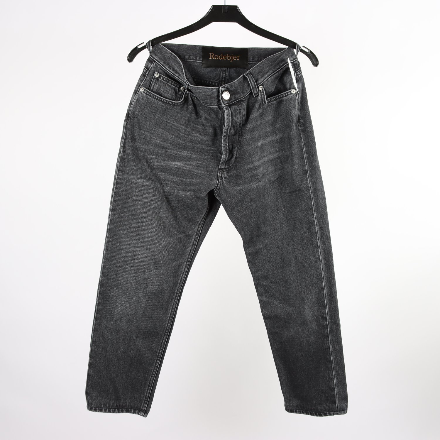 Jeans, Rodebjer, grå, stl. 26
