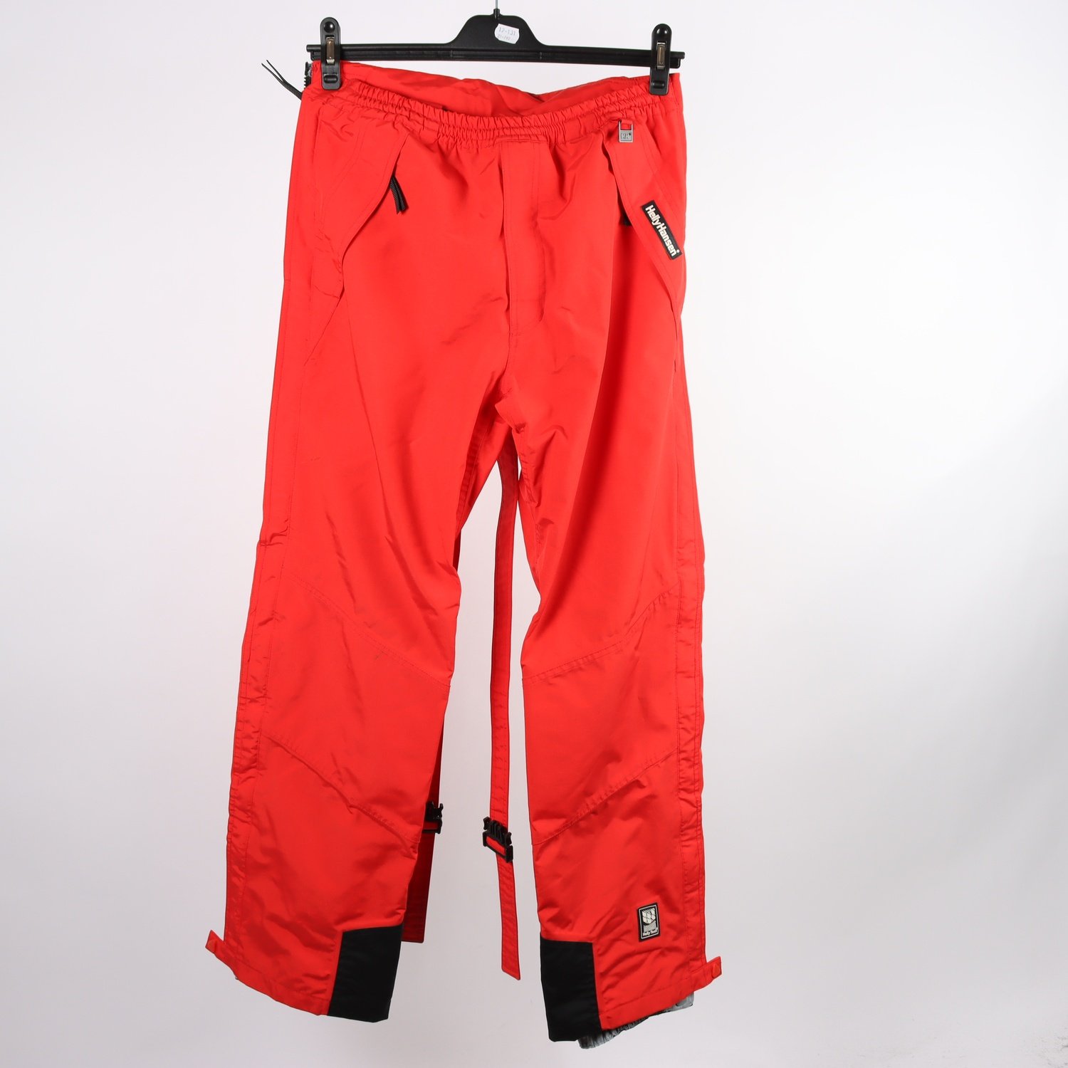 Regnbyxor, Helly Hansen, röd, stl. M