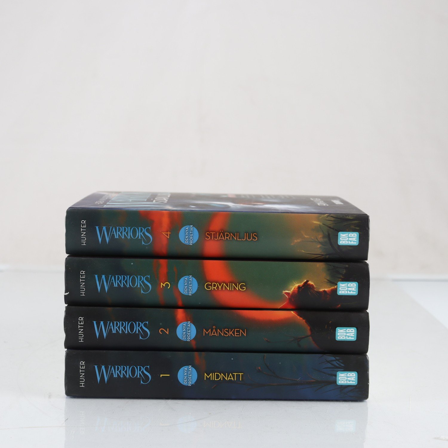Erin Hunter, Warriors: Den nya profetian, Vol. 1-4