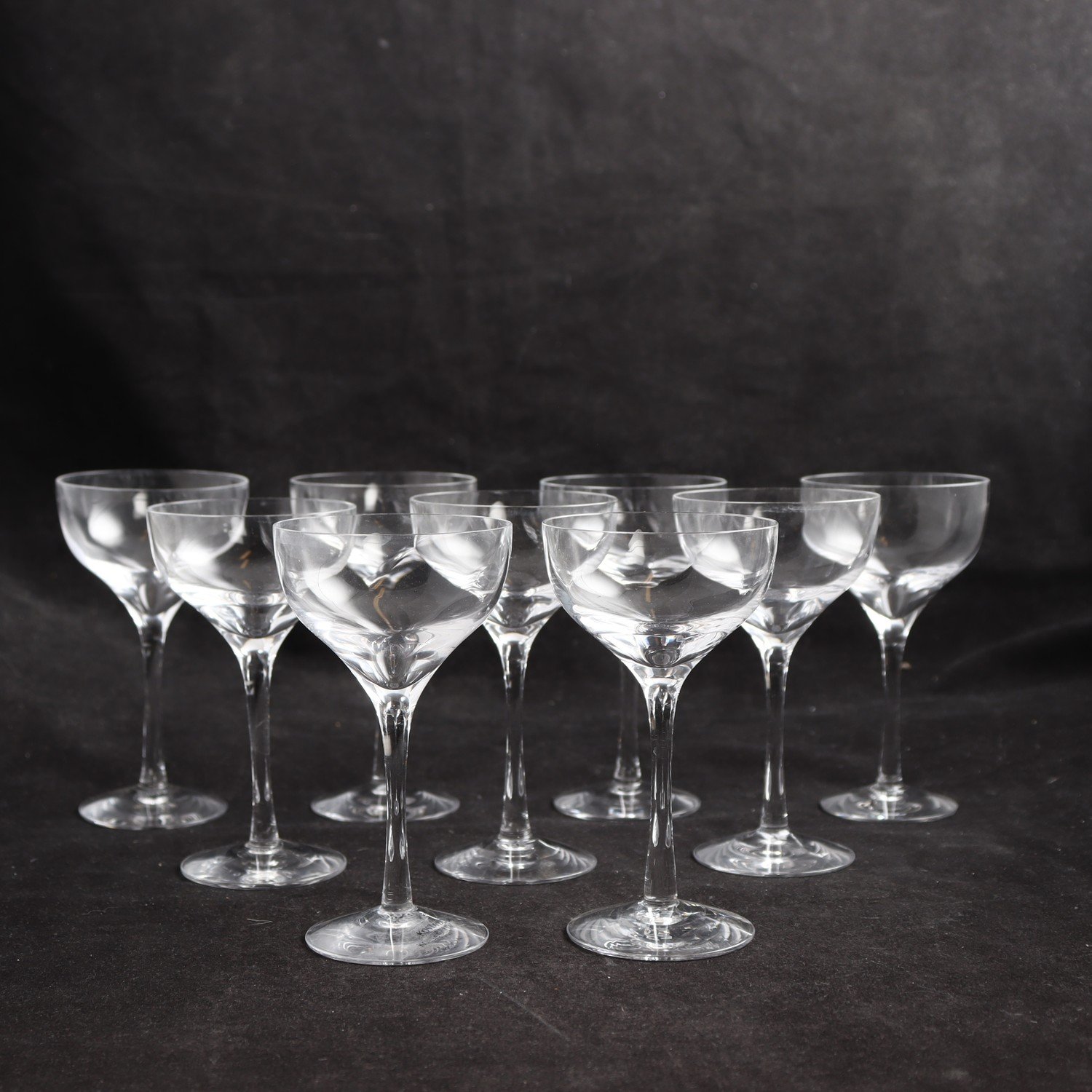 Likörglas, Chateau, Bertil Vllien, Kosta Boda, 9 st
