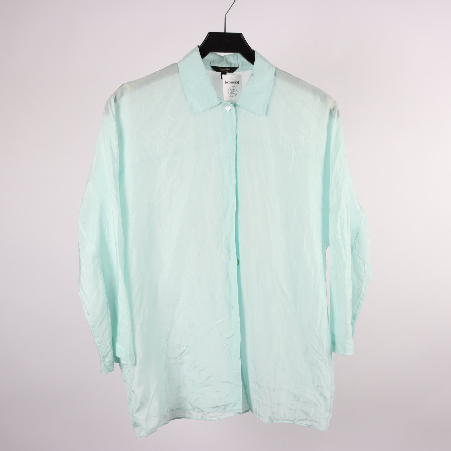 Blus, Massimo Dutti, mintgrön, stl. XS